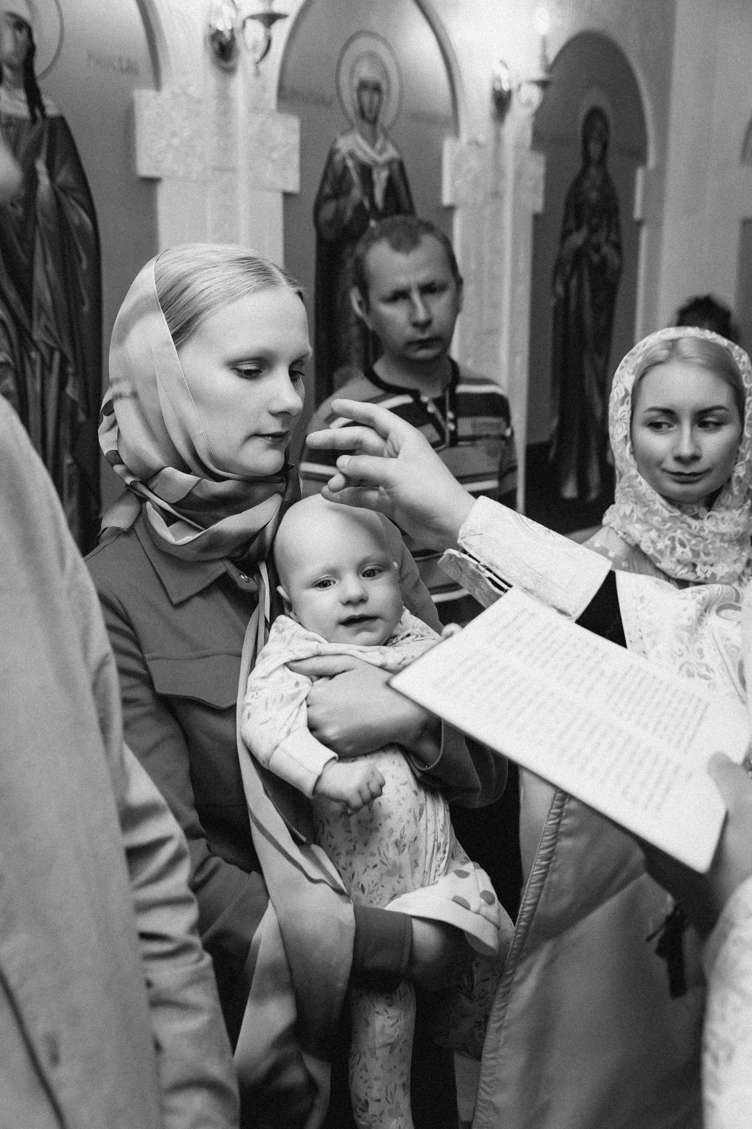 Крещение Варвары. Семейный фотограф Минск Усова Ольга