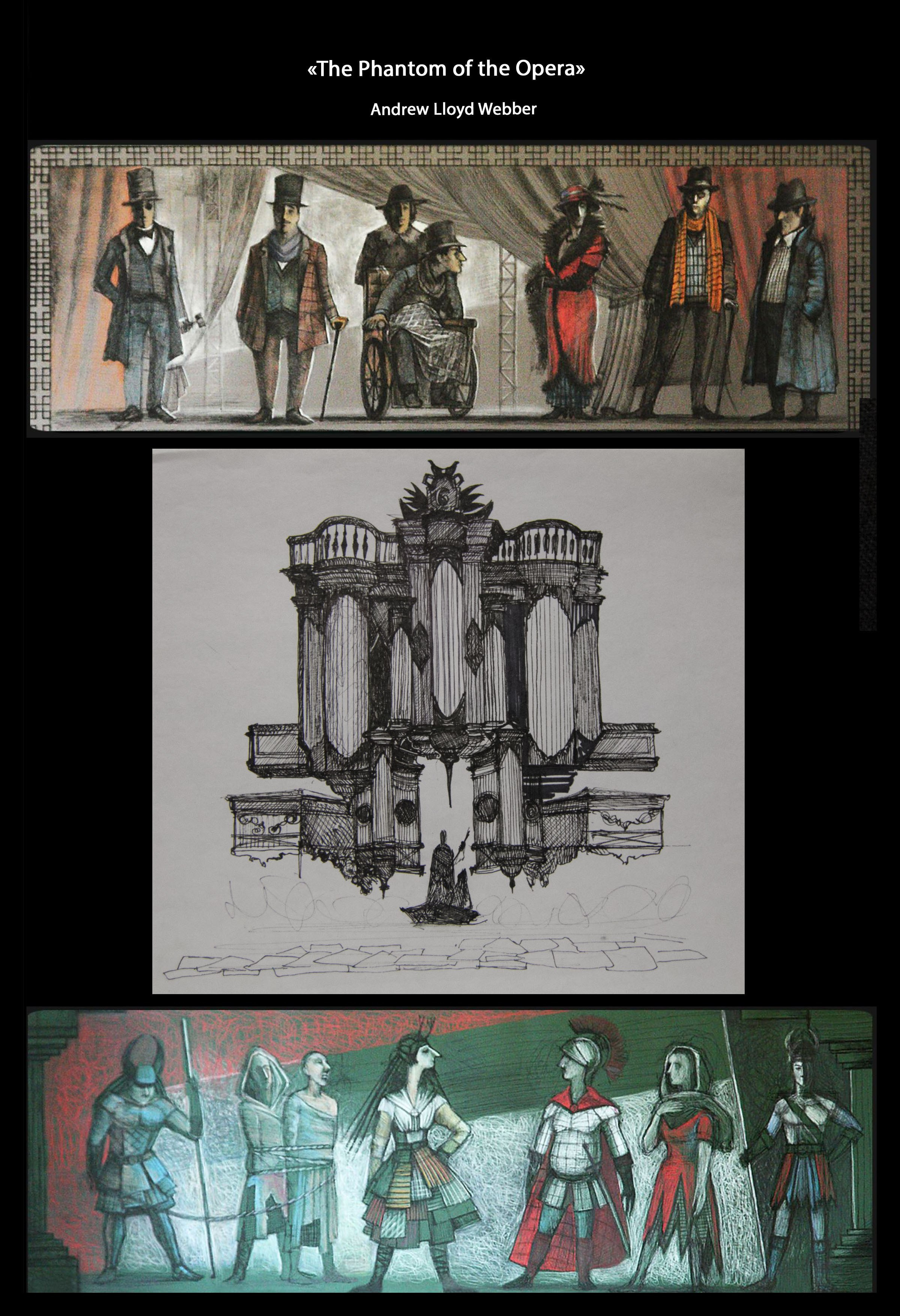 SKETCHBOOK. Munina Dina. Set design portfolio