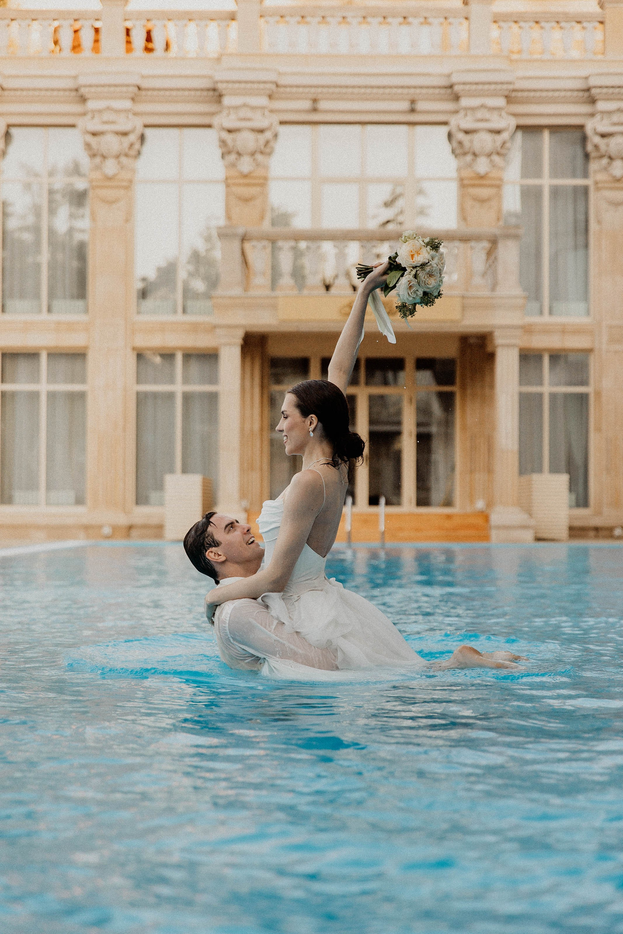 Villa " Бассейн» N&K. Свадебный/Портретный фотограф снимаю в Москве