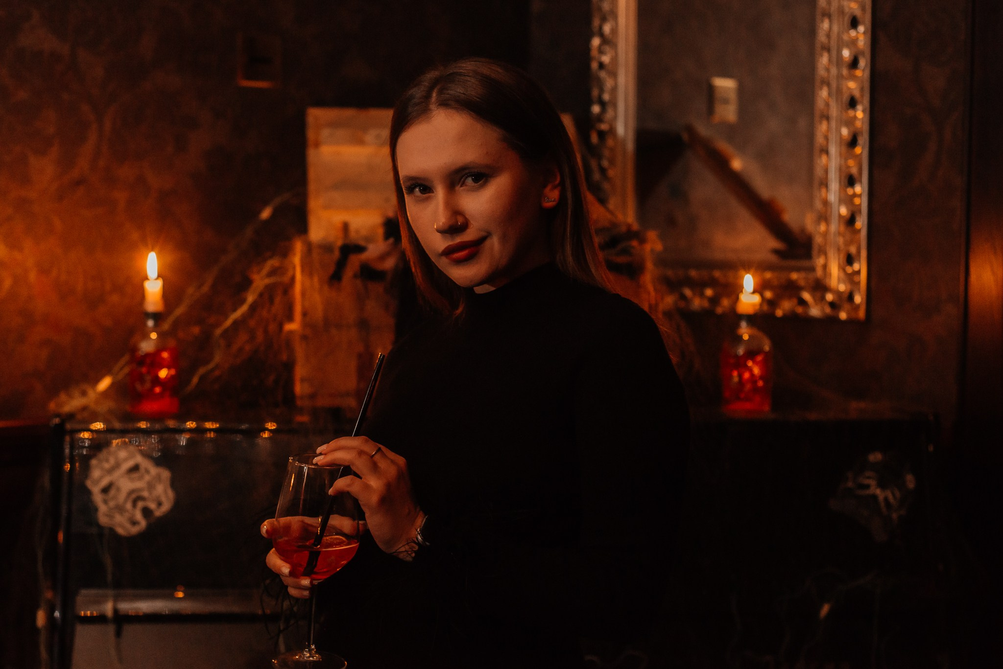 Halloween party в кальянной HookahPlace. Профессиональный пейзажный фотограф Новокрещенов Станислав