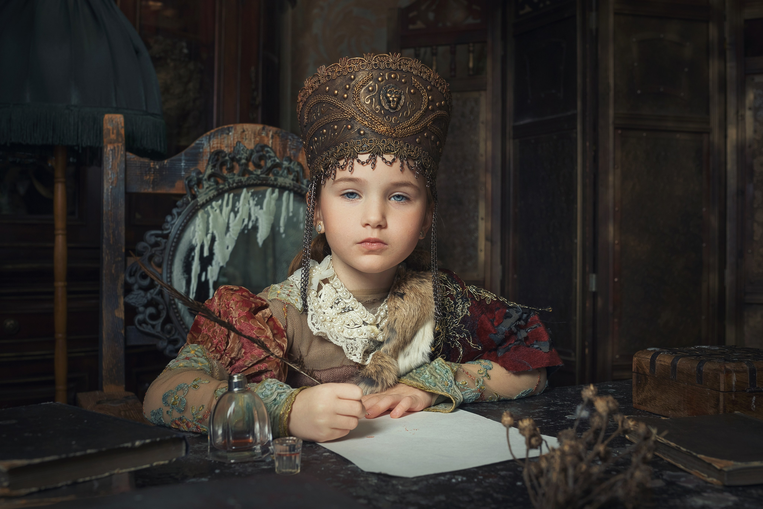 Сказочная фотосессия в студии в Москве. Актерское и модельное портфолио. Фотограф в Москве Екатерина Коломеец