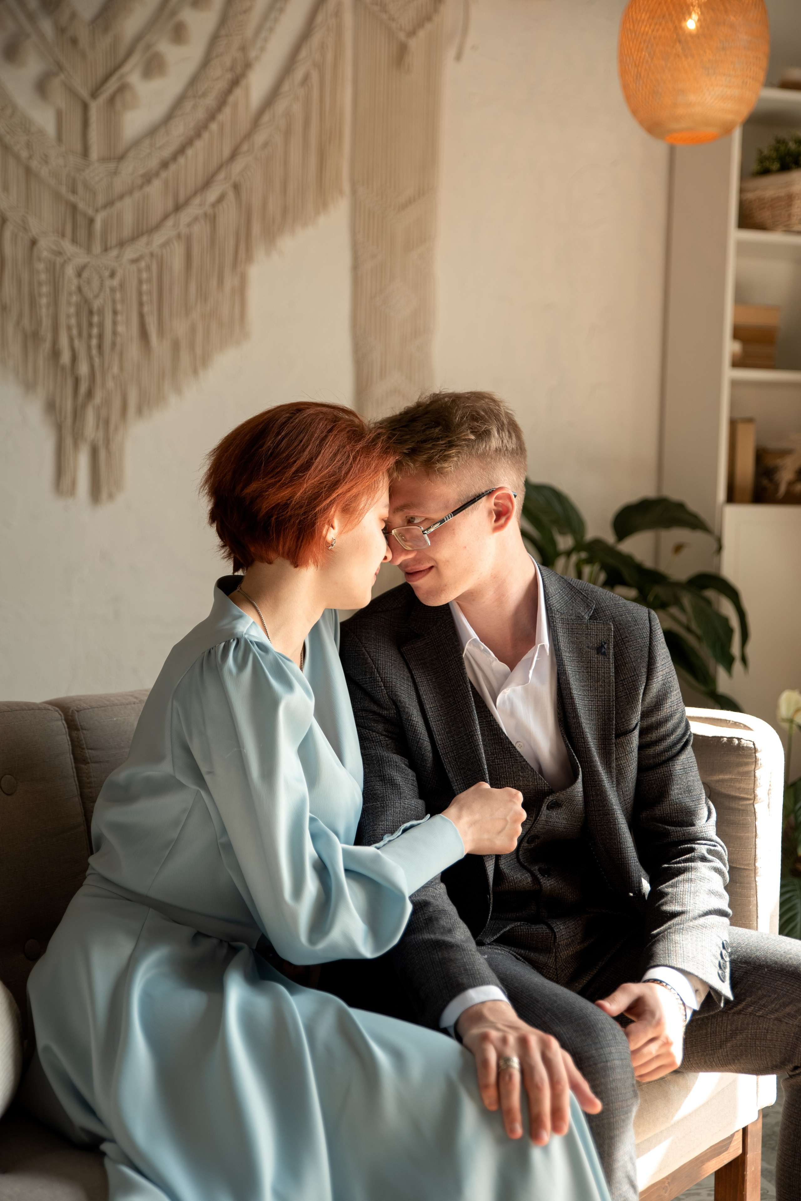 Дмитрий и Марина. LOVESTORY в студии. Семейный и детский фотограф в Туле Светлана Воронкова