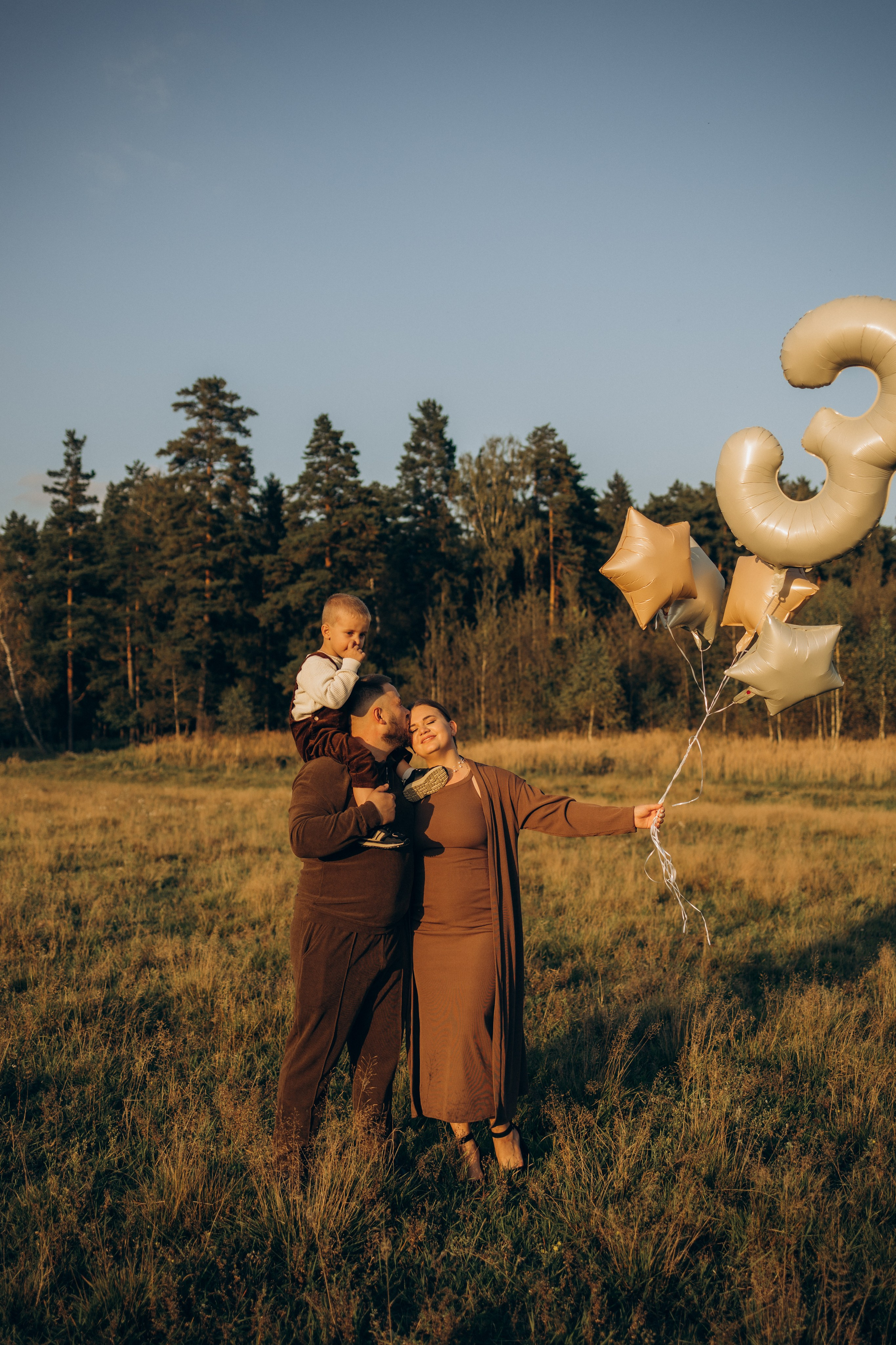 3 годика малышу (7.09.2025 г.) г. Жуков (Калужская обл.). Надежда Стар семейный и церковный фотограф в Жукове и Калужской области