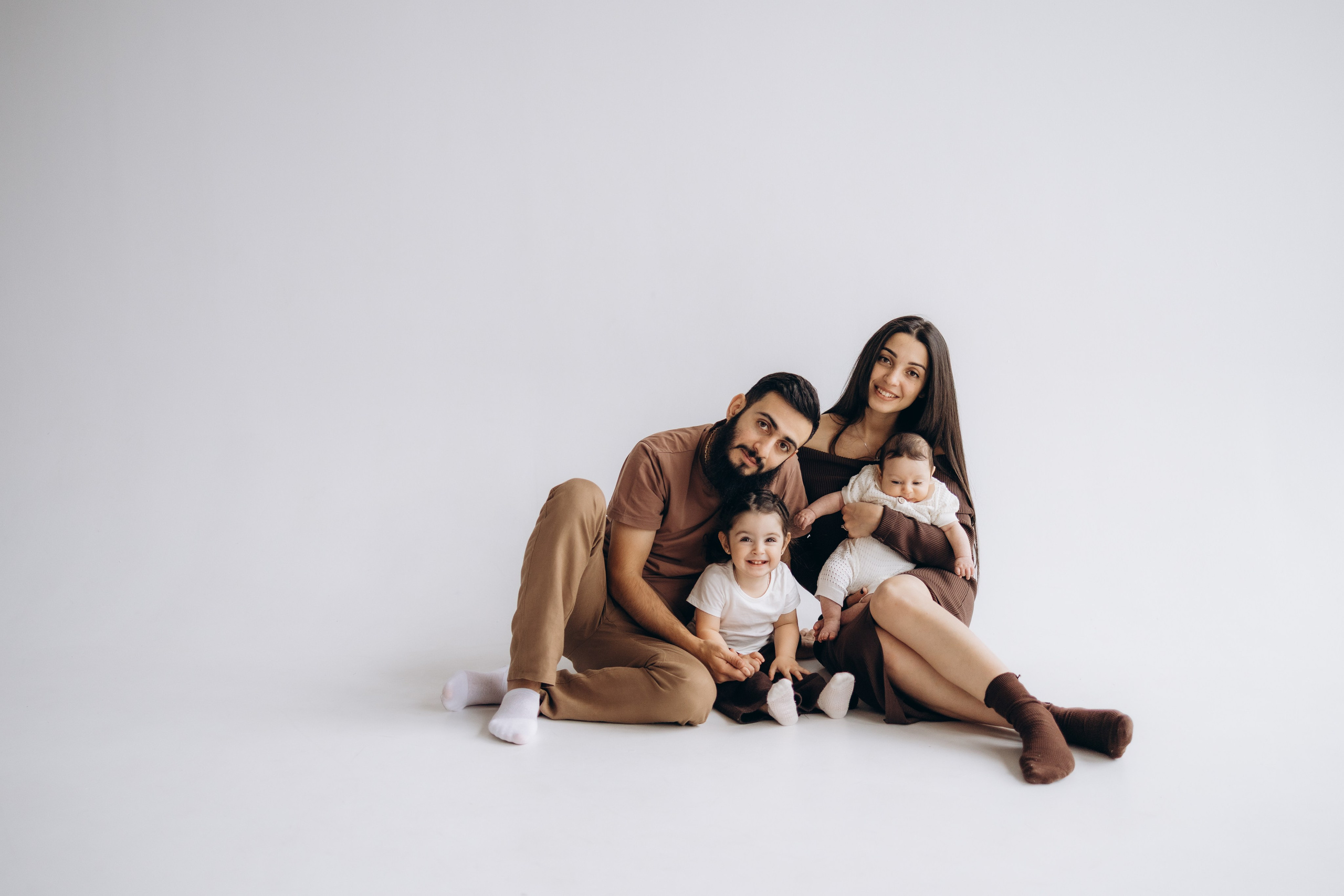 Семейная студийная фотосъемка (03.11.2025 г.) г. Обнинск (Калужская обл.). Надежда Стар семейный и церковный фотограф в Жукове и Калужской области