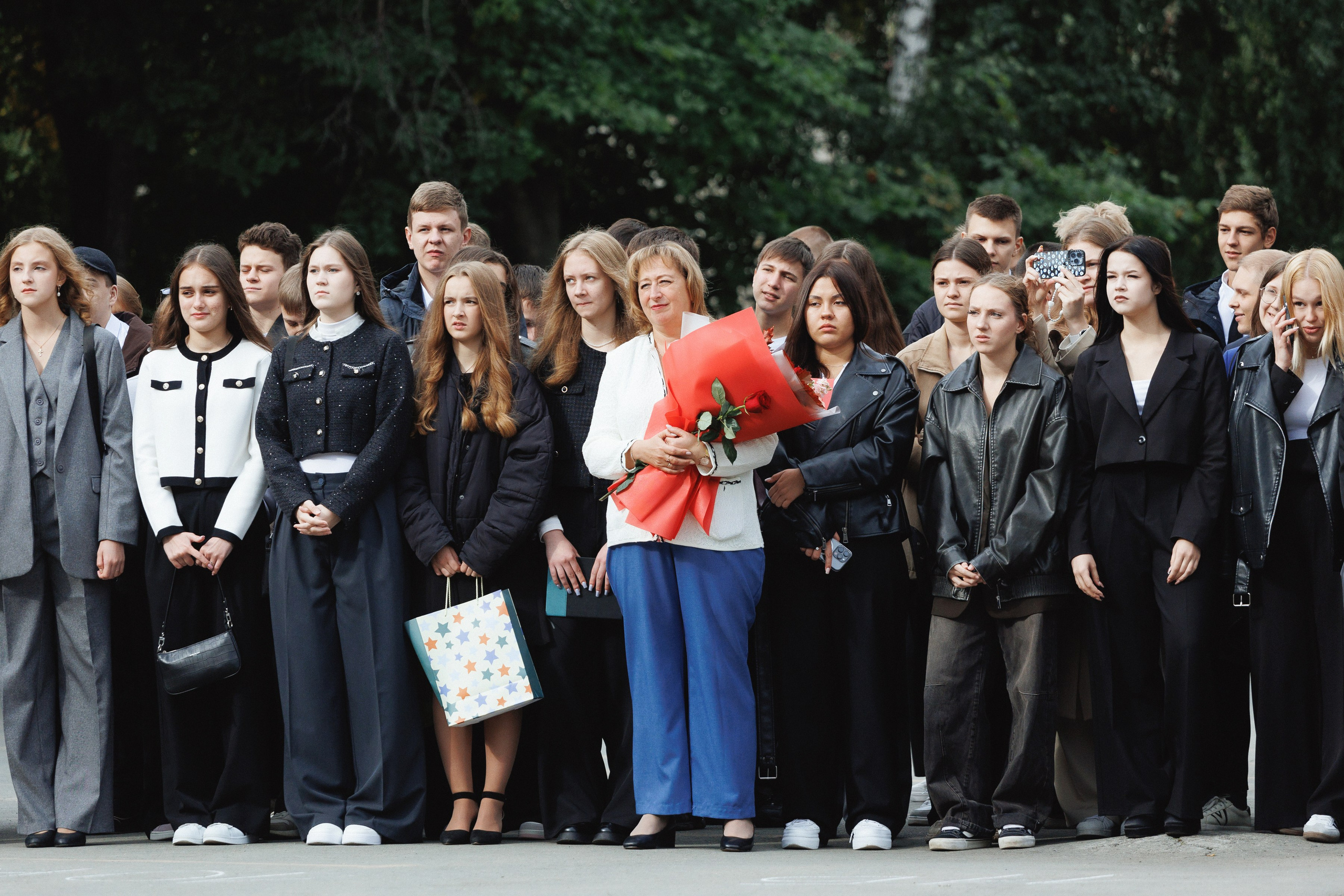 1 сентября лицей № 28. Фотомастерская Воробьевых