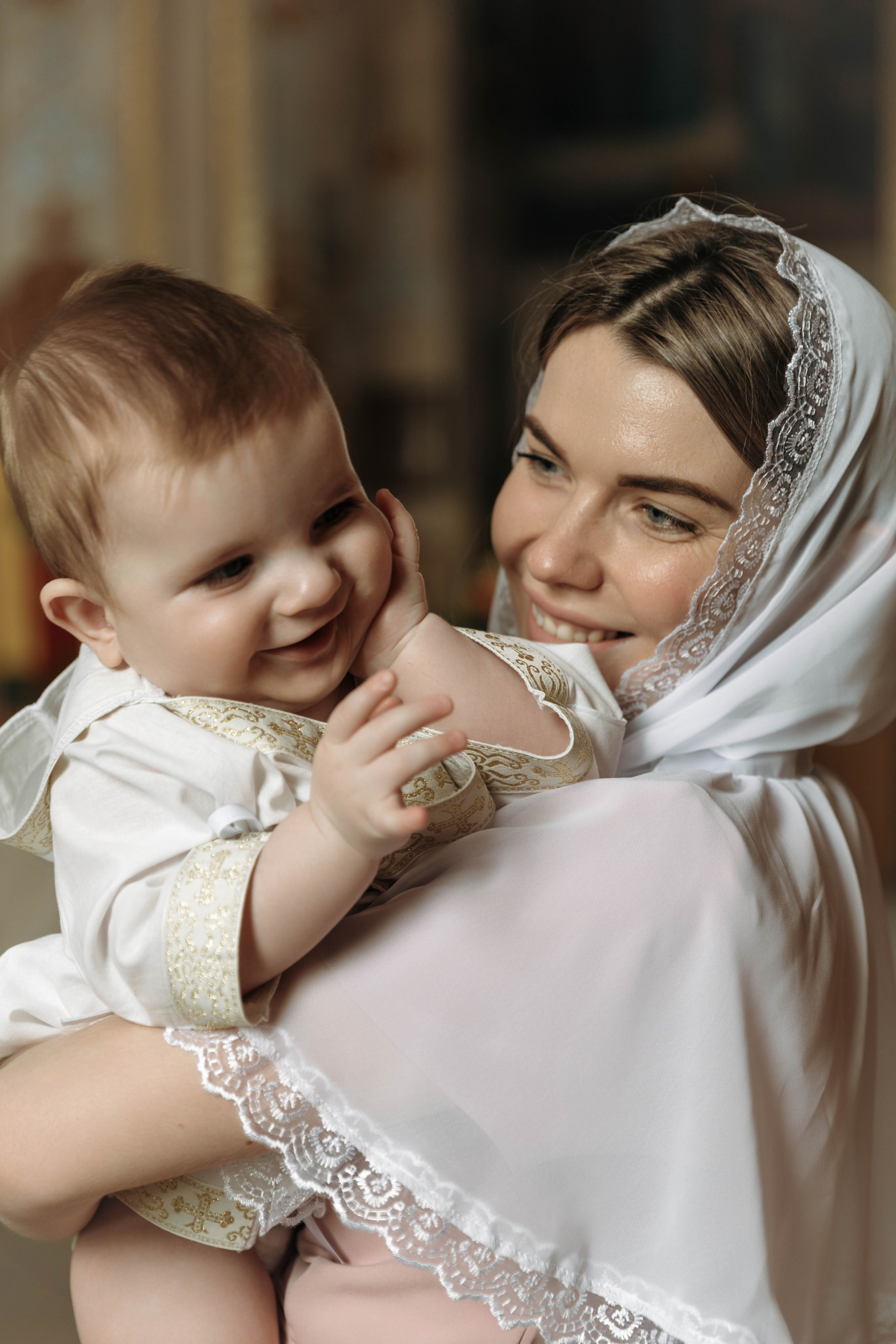 Таинство Крещения Даниила. Фотограф Сальск Катерина