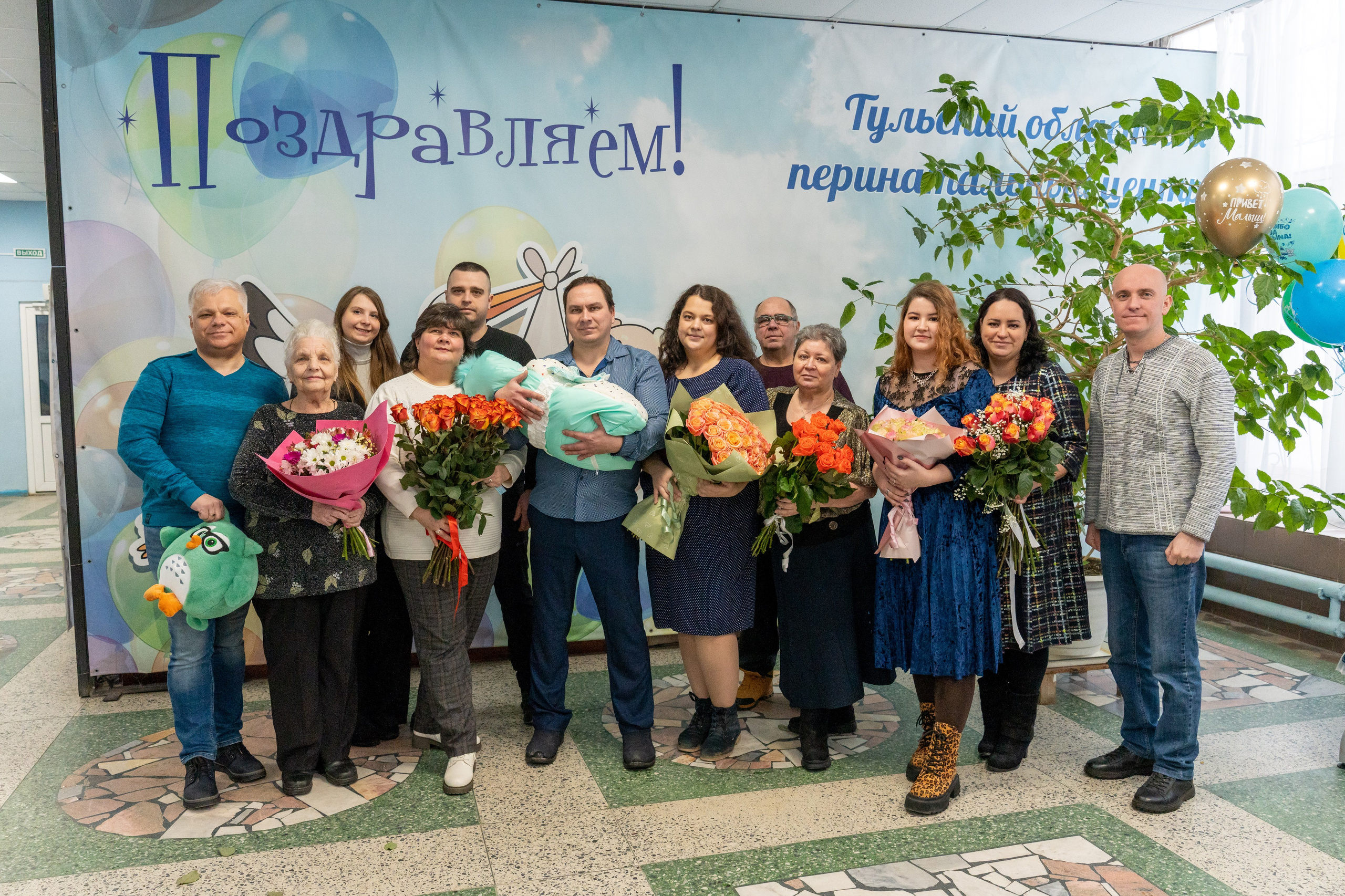 Выписка из роддома. Фотограф на Крещение и Венчание в Туле, детский и семейный фотограф