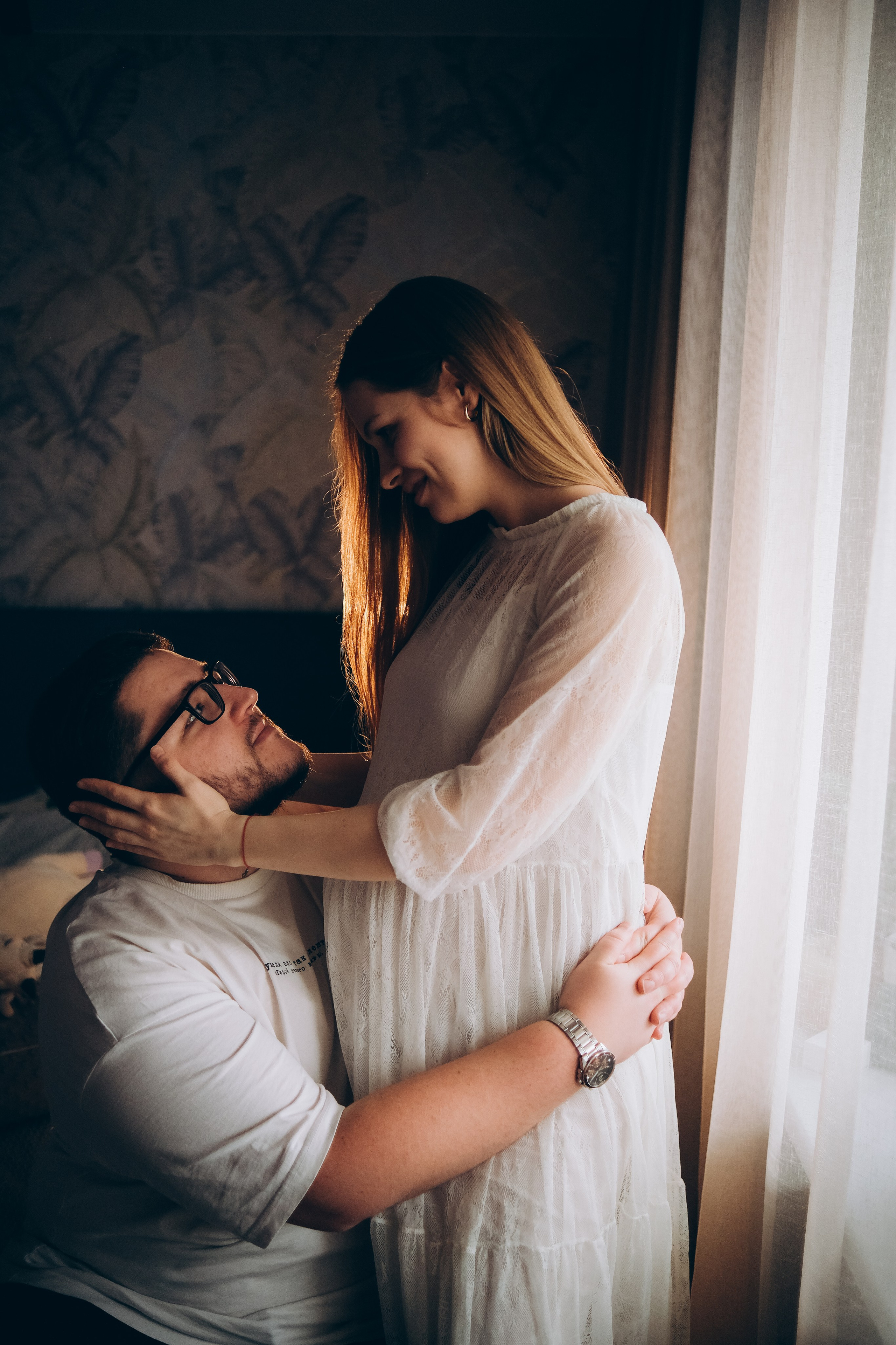 Ксения и Иракли. Семейный детский ньюборн фотограф в Москве Марта Петрова