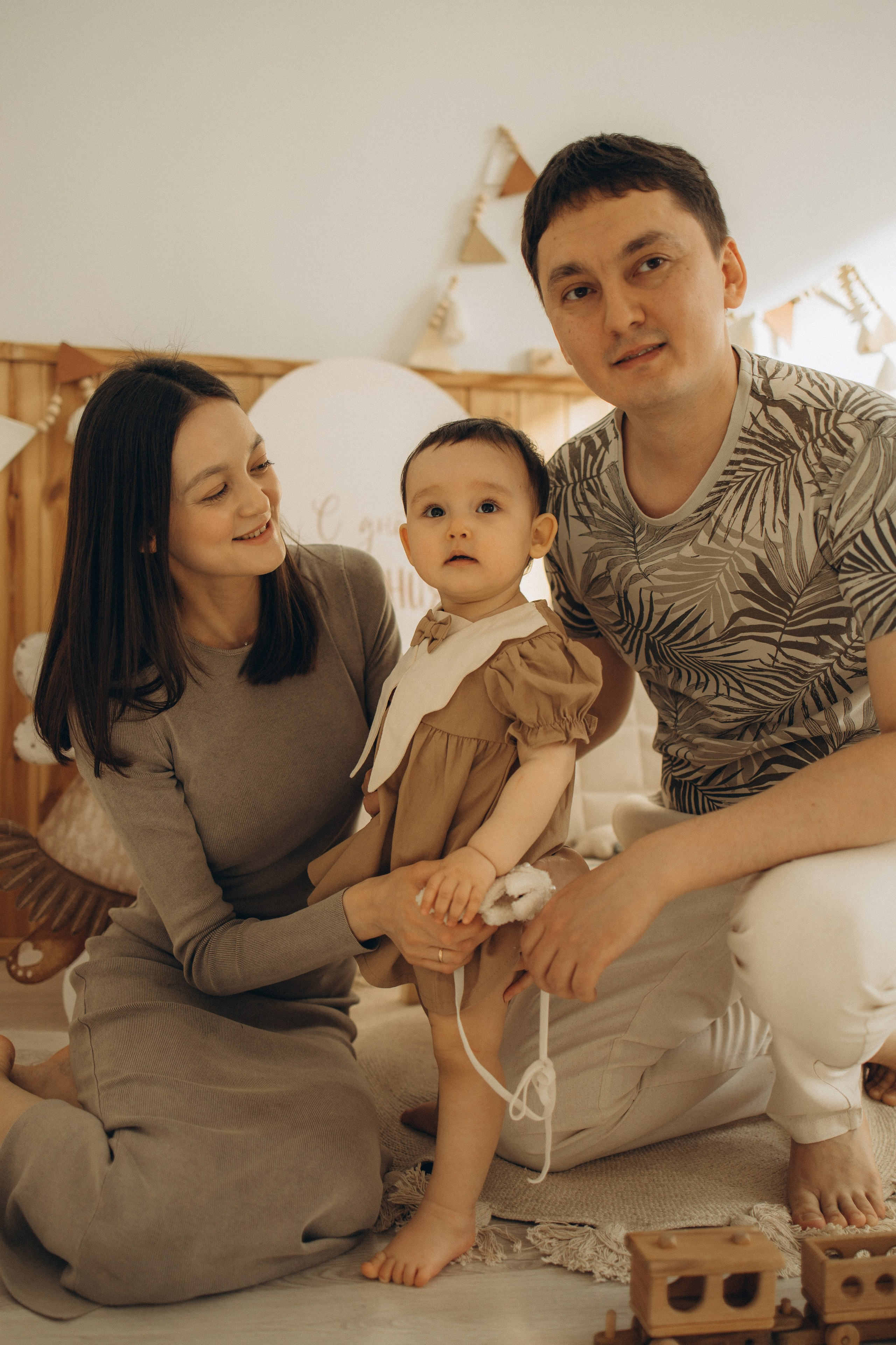 1 годик Ляйсан. Семейный фотограф в Москве Анастасия Шалда