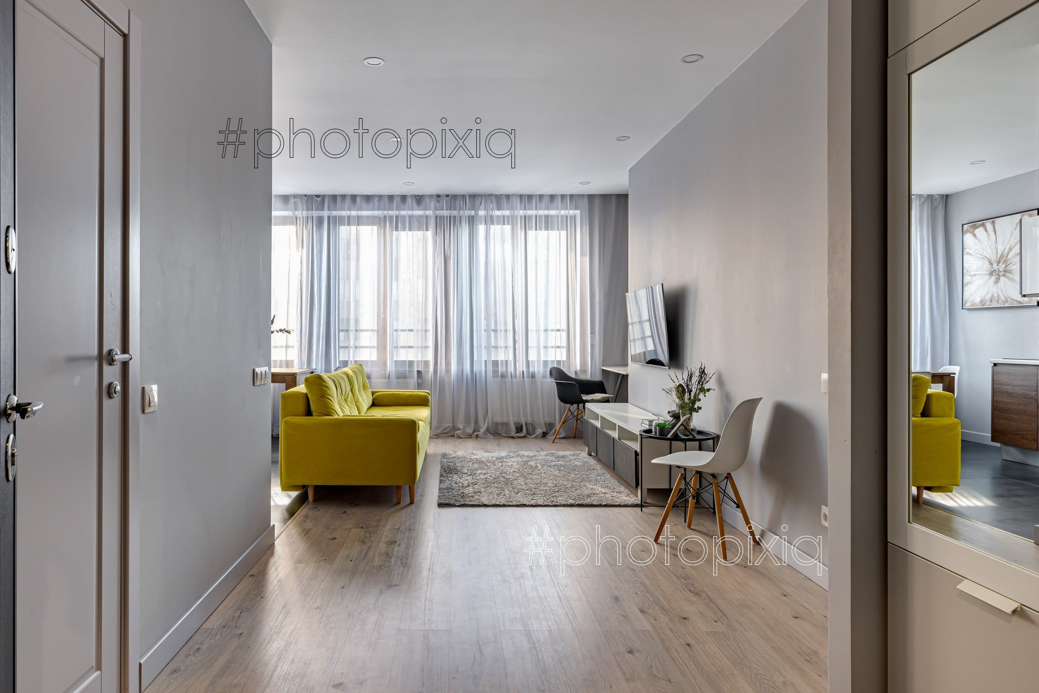 Фотосъёмка квартиры на Новодмитровской для аренды — Интерьерный фотограф Кузнецов Сергей. Хештег в поиске: #photopixiq