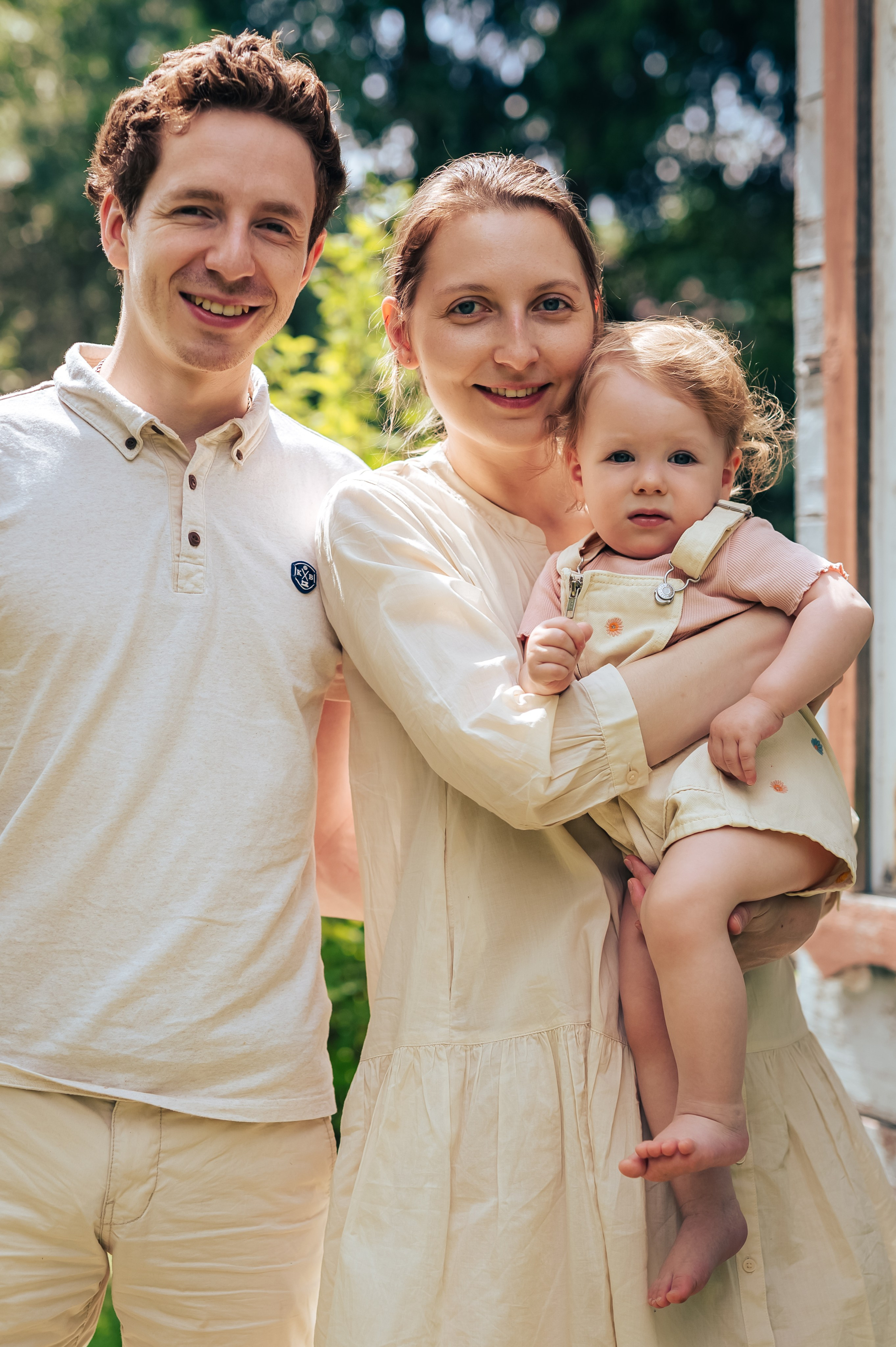 Лето на даче с годовалой малышкой. Семейный фотограф. Lifestyle. Москва. Анастасия Михайлова