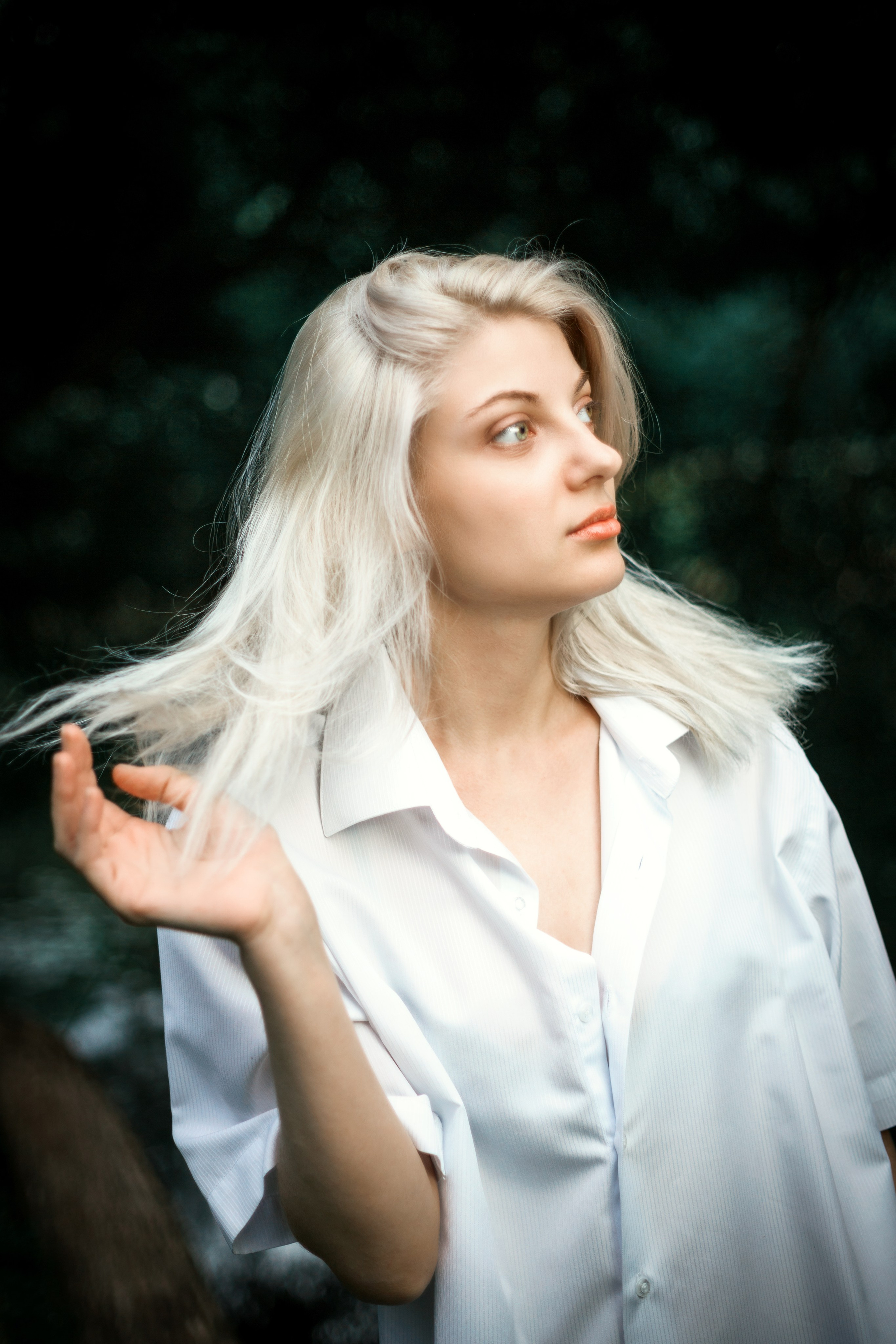 Откройте для себя магию "Белоснежной гармонии" в этом фотоальбоме, где девушка с белоснежными волосами предстаёт в утончённых образах на природе. Наслаждайтесь кадрами, где она лежит на дереве у озера и на траве, с элегантной рубашкой, добавляющей загадочности и эстетики. Девушка, молодая девушка, Блондинка, Фотосеесия, Подросток, Крашенные волосы, Озеро, Рубашка, Позировка, Потрет, Полуголая, Полуголая девушка, Девушка в белье, Дерево, Озеро, Красотка, Ноги, Трава, Ню,