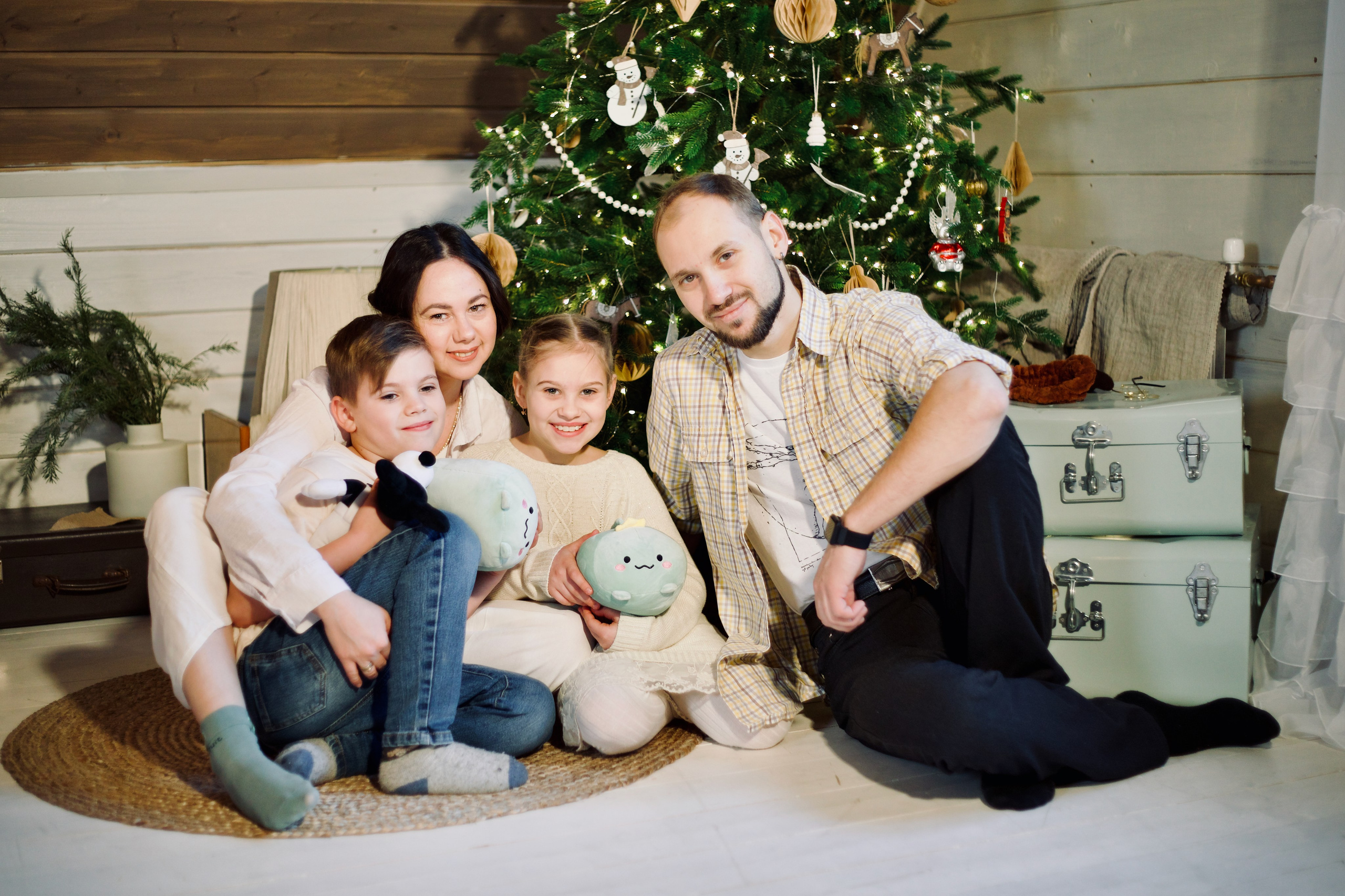 Уютный семейный новый год. Семейный и индивидуальный фотограф Света Василькив