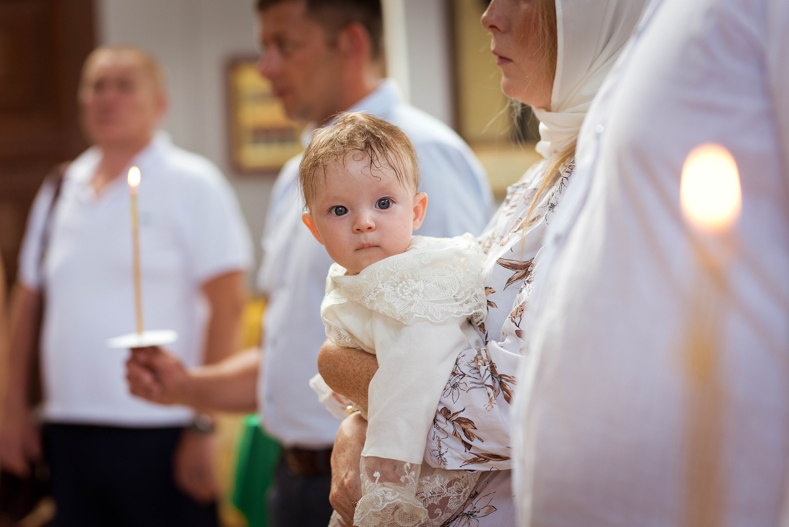 Крещение Варвары. Свадебный и семейный фотограф Яна Стражева. Волгоград, Москва
