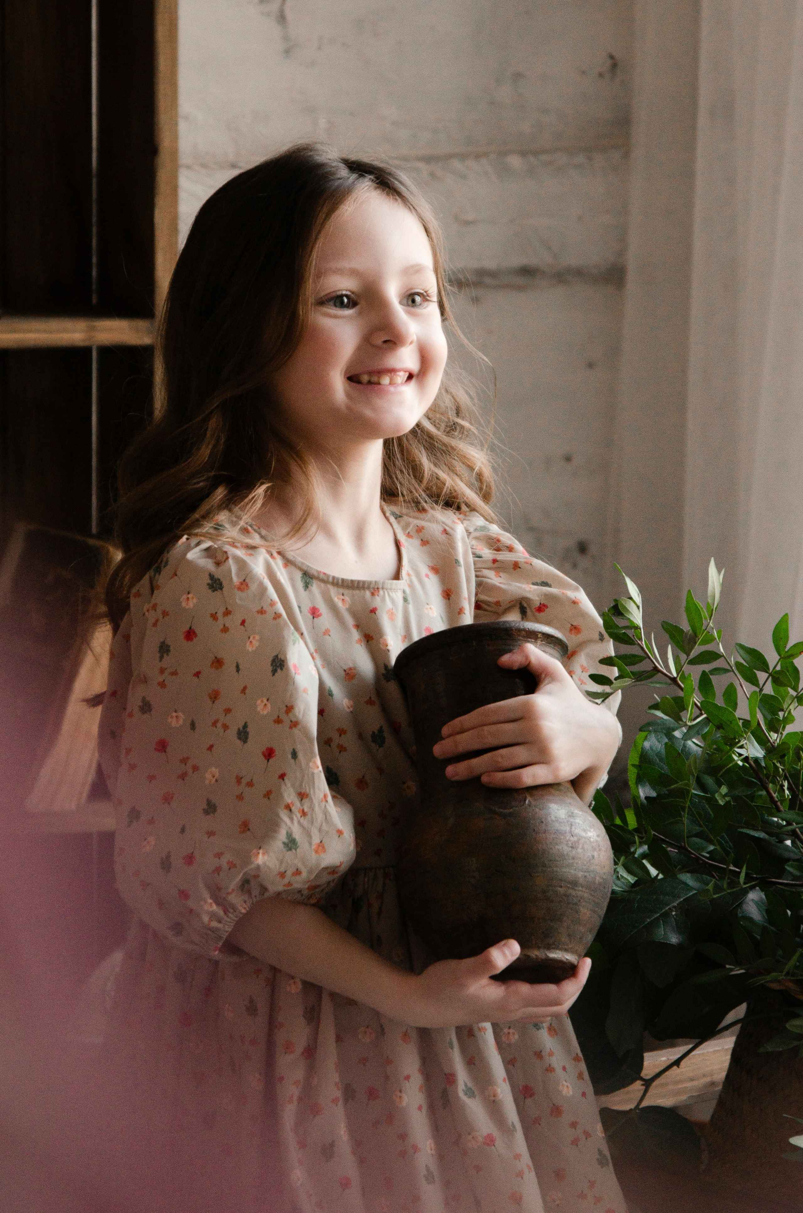 Маленькая садовница. Фотографы в Тюмени Андрей и Лидия Войвод