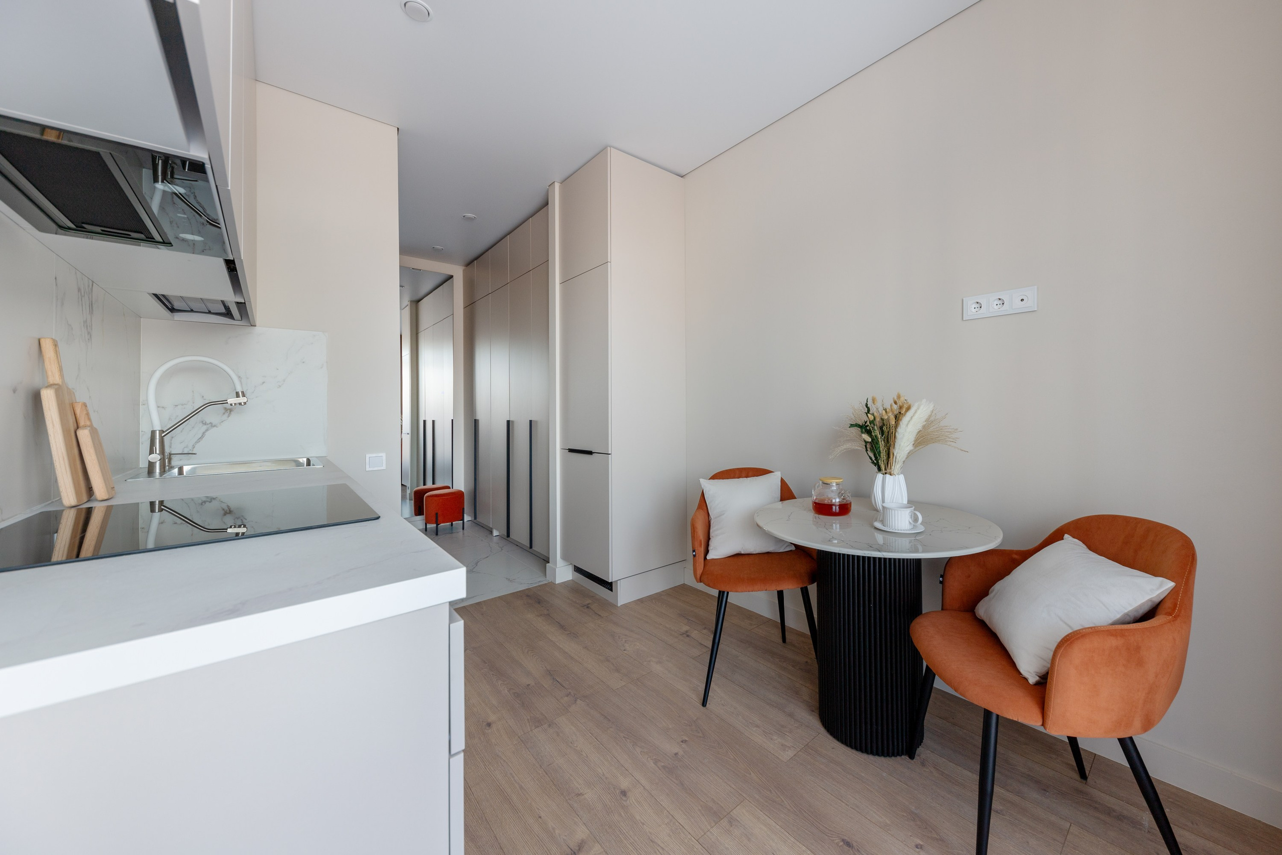 Интерьерная съемка квартиры в ЖК Квартал Che. Интерьерный фотограф в Санкт-Петербурге Екатерина Цыбулько