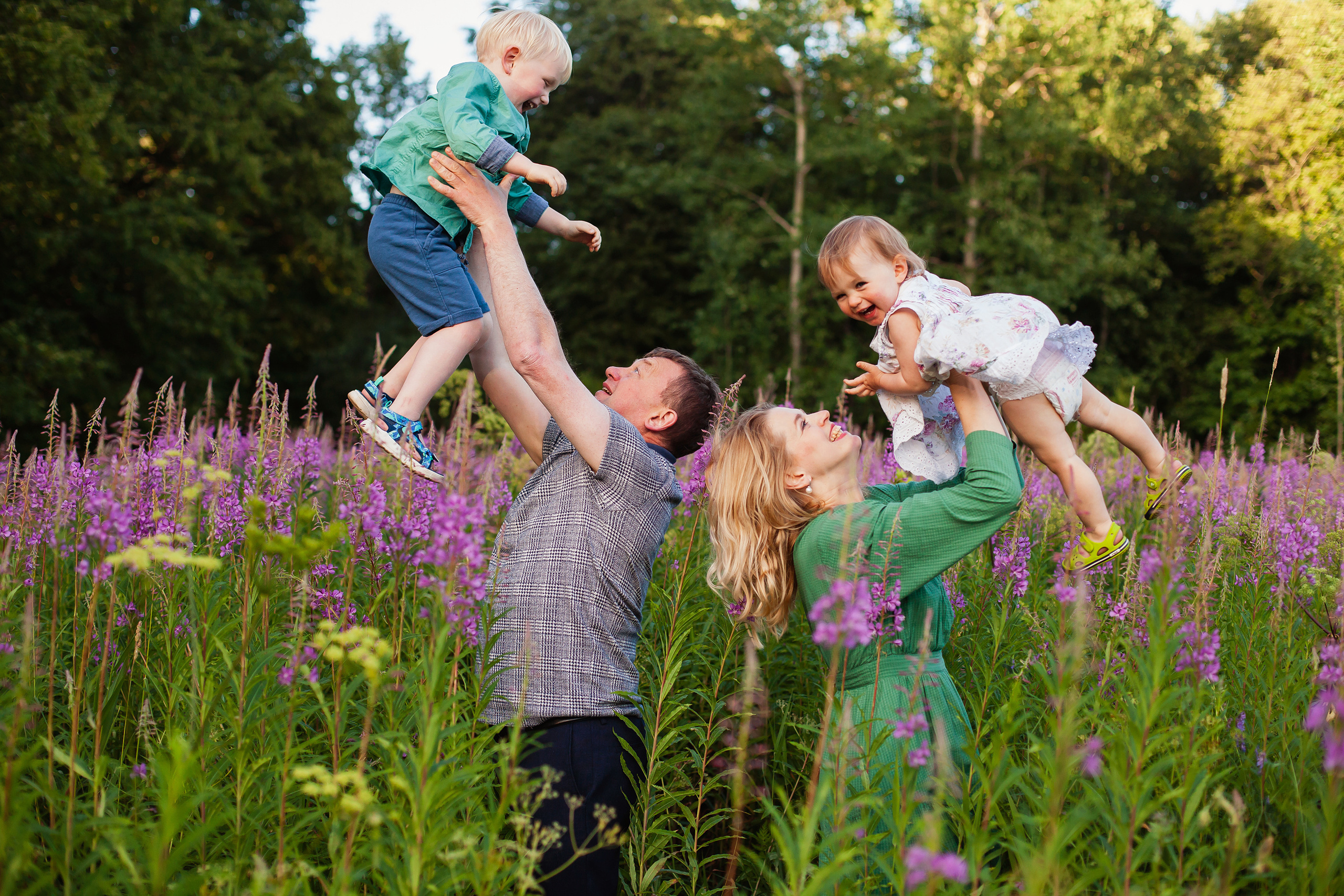 Семейная прогулка. Семейный и детский фотограф