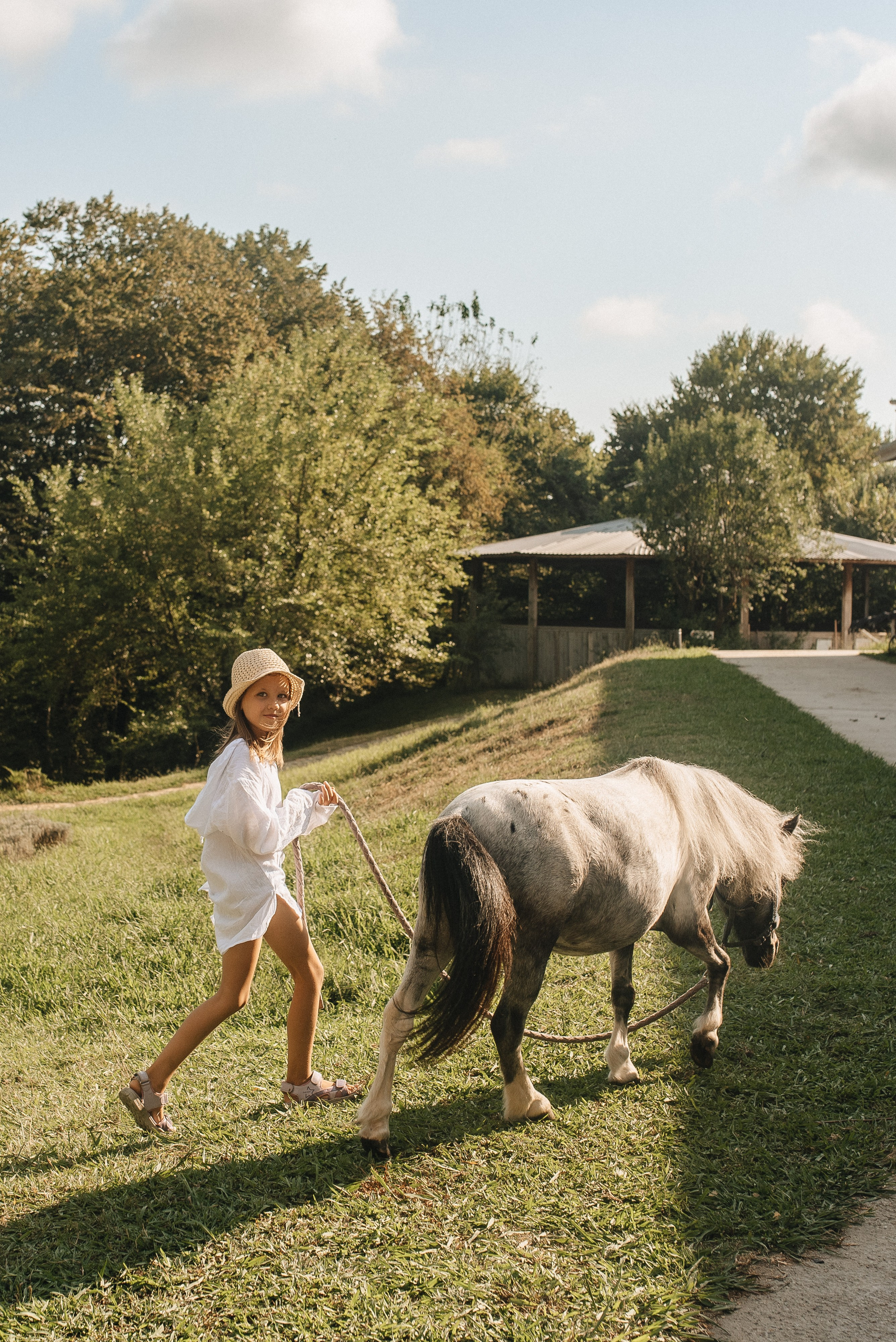 На ферме. Семейная фотосессия в Новосибирске от фотографа Ольги Коваль