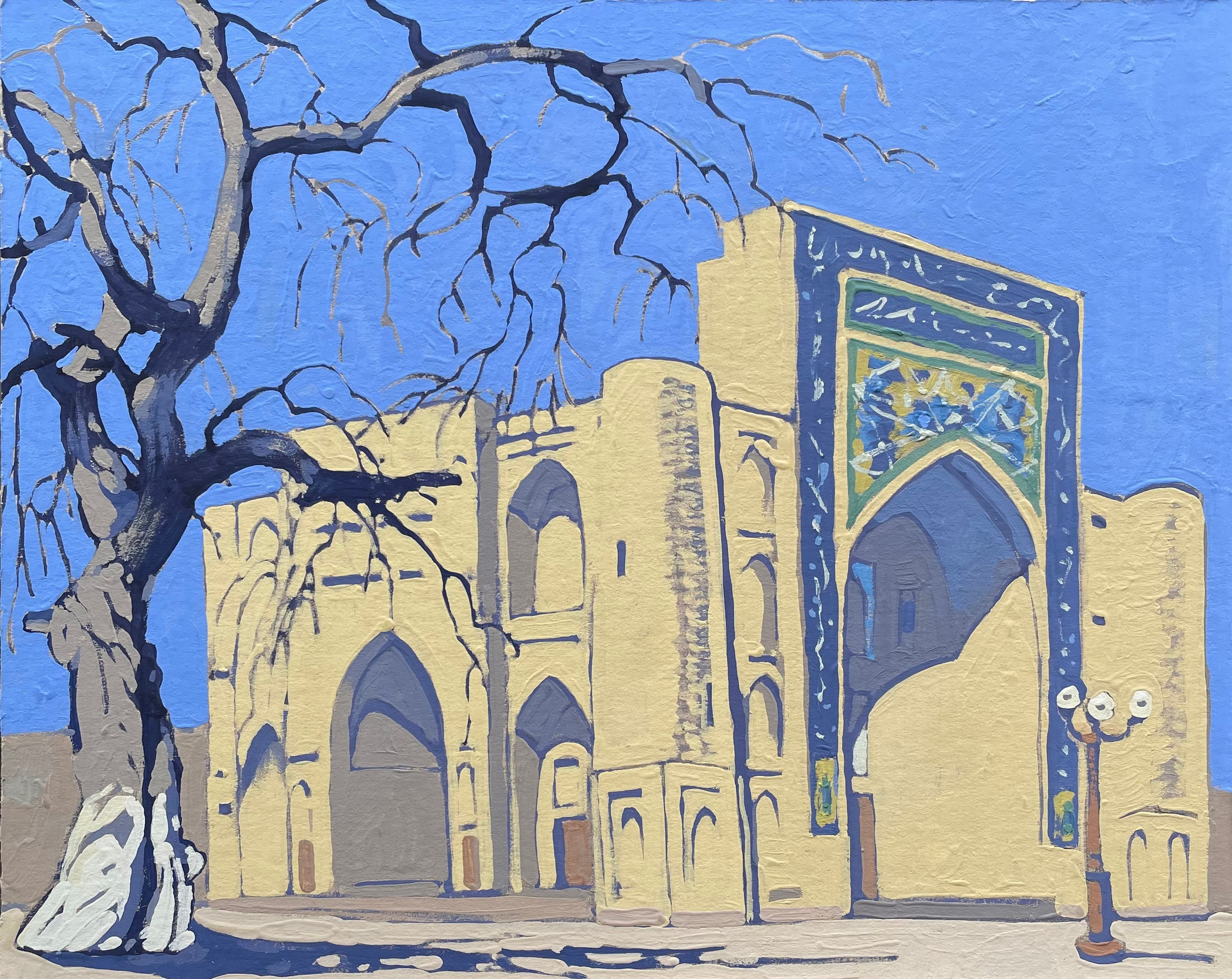 Узбекистан. Художница Лиза Владимирова