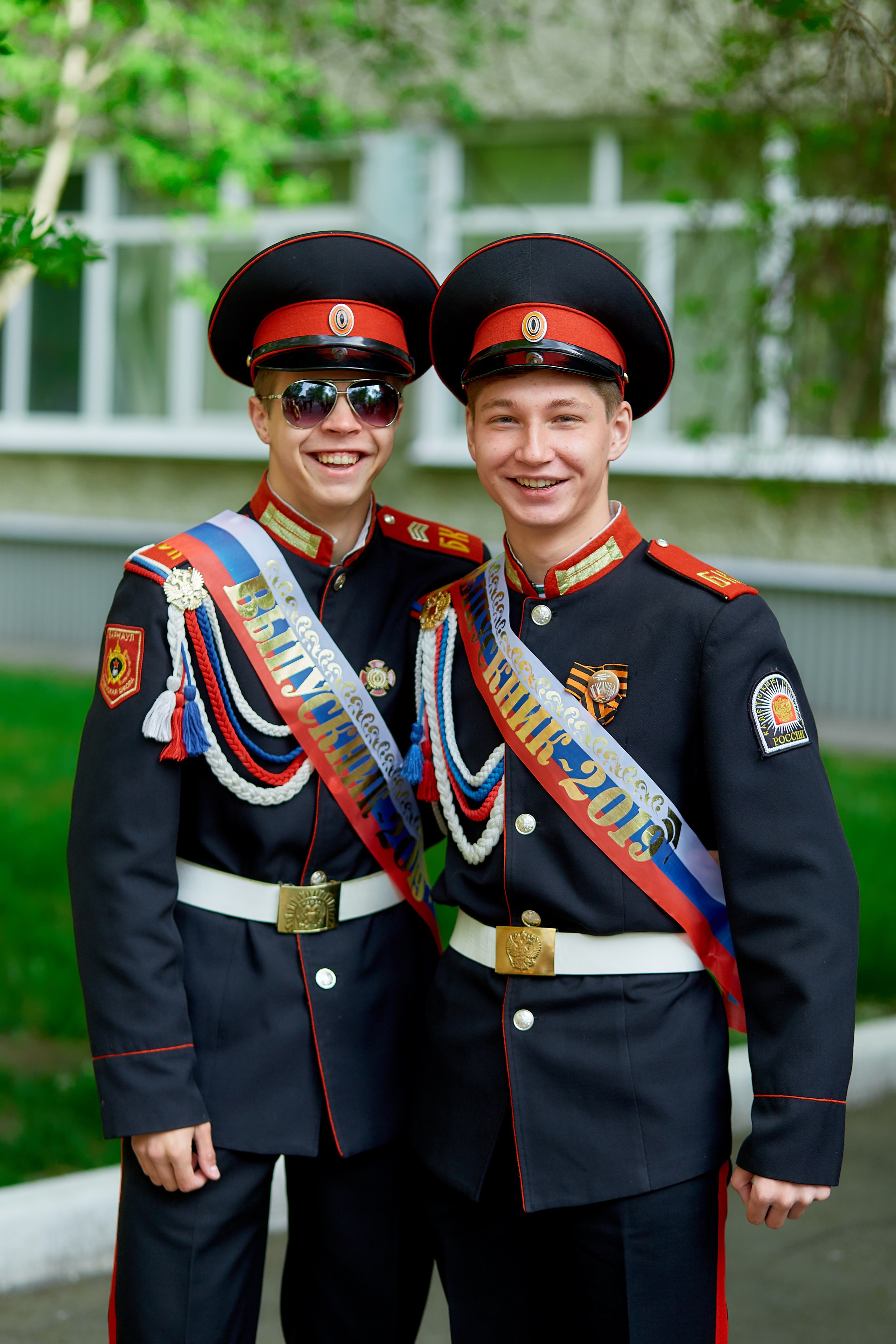 Кадеты последний звонок. Фотограф Вячеслав Фарунин