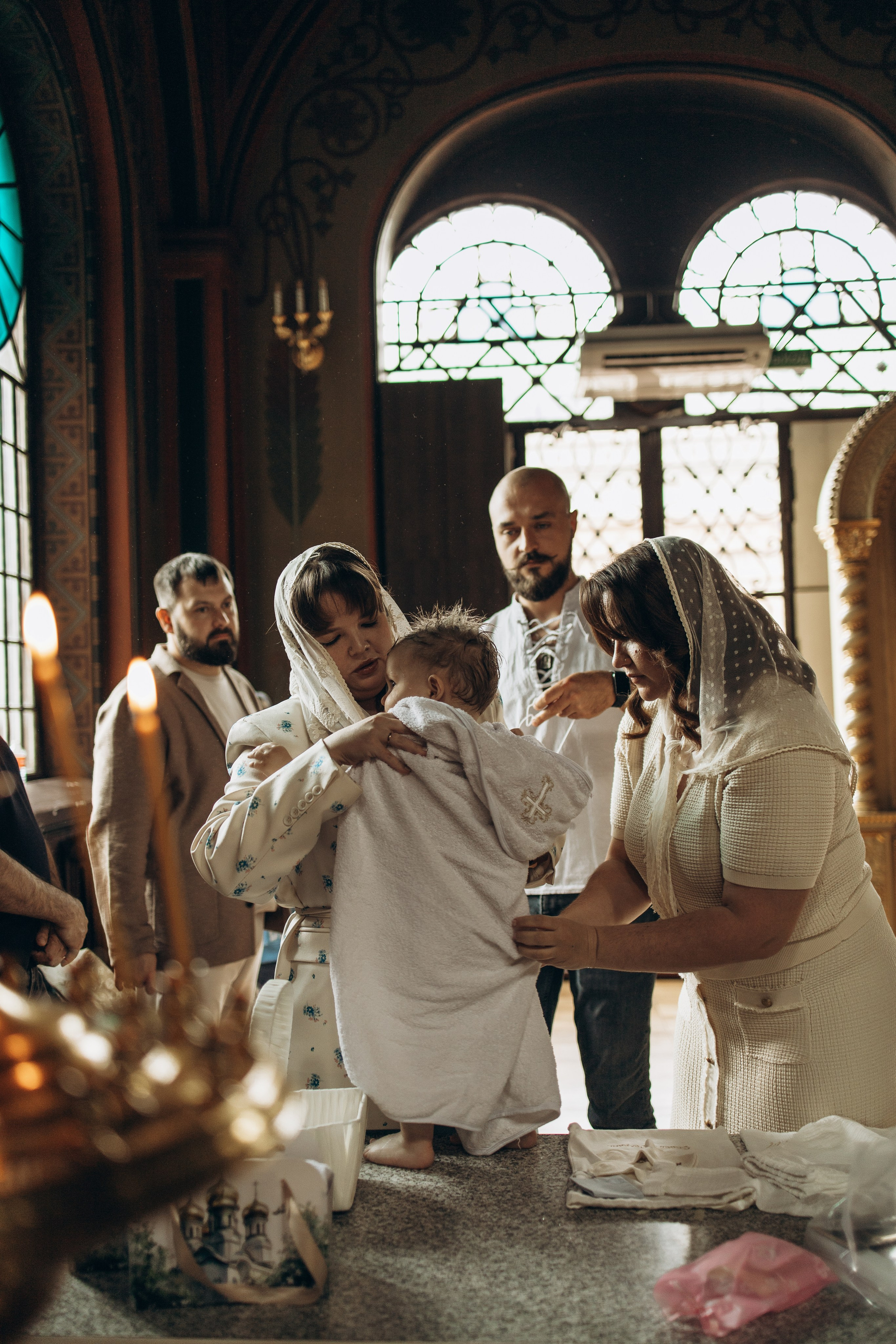 Таинство крещения Матвея. Самый теплый фотограф в Краснодаре Рябоконь Ксения