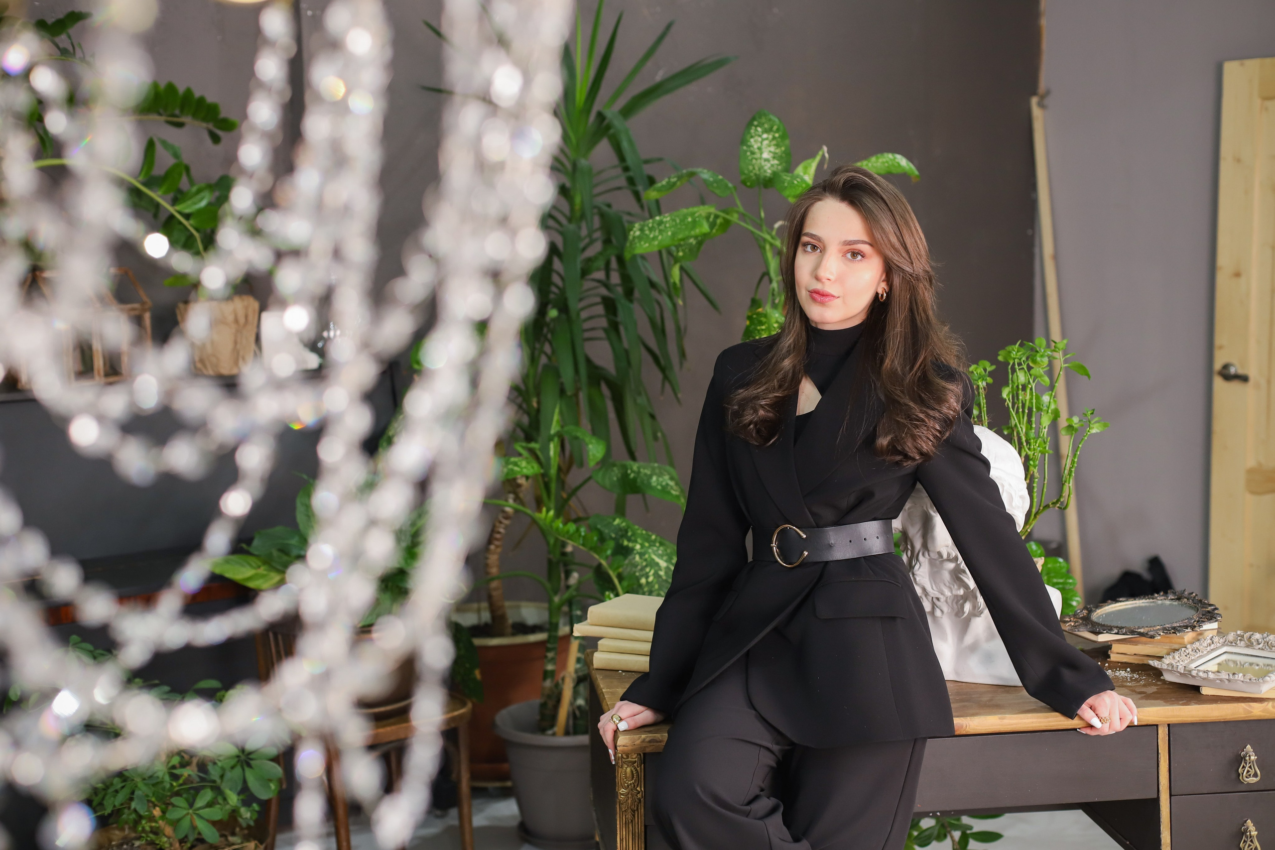 В крутой зелёной студии. Фотограф в Сургуте Брызгунова Анастасия