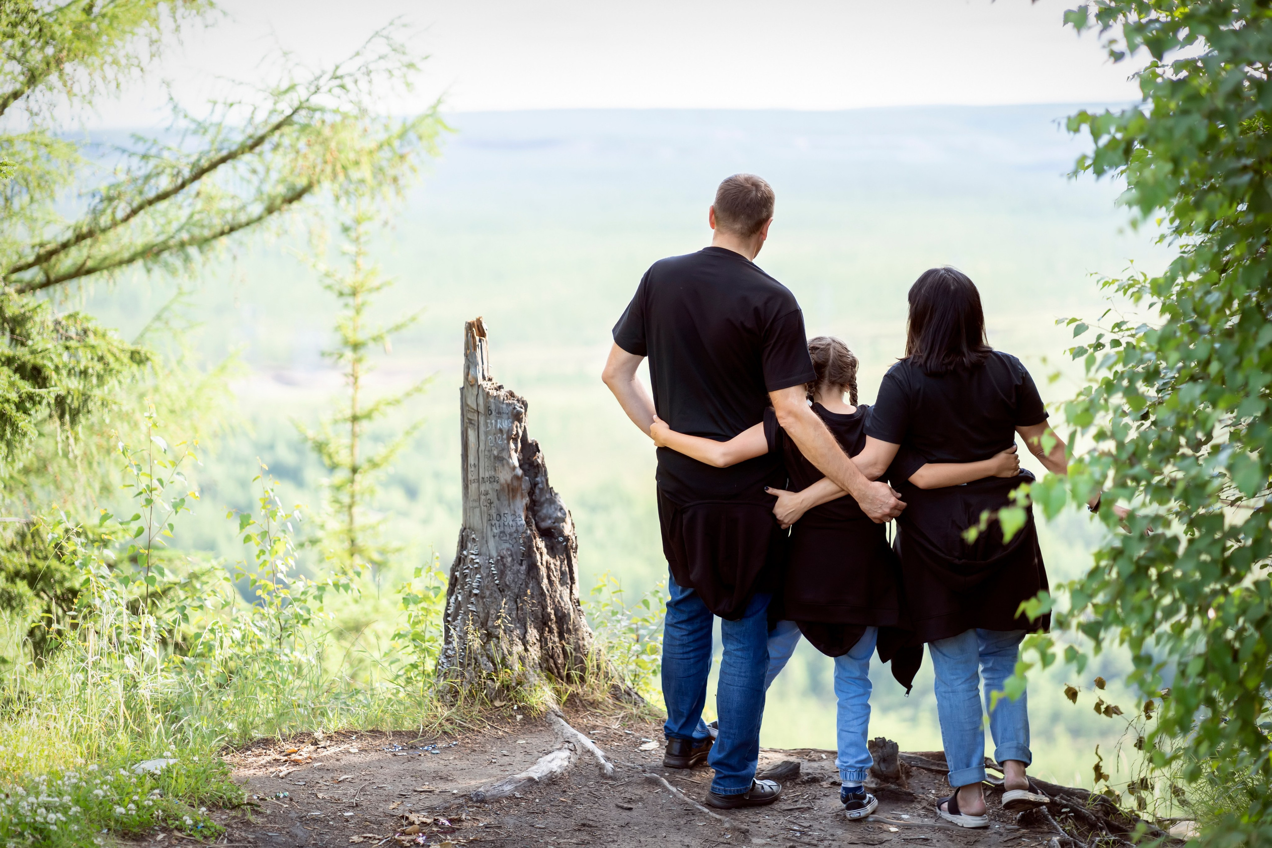 Летняя прогулка на АЯМовской скале. Семейный и детский фотограф в Хабаровске Анна Гриневич