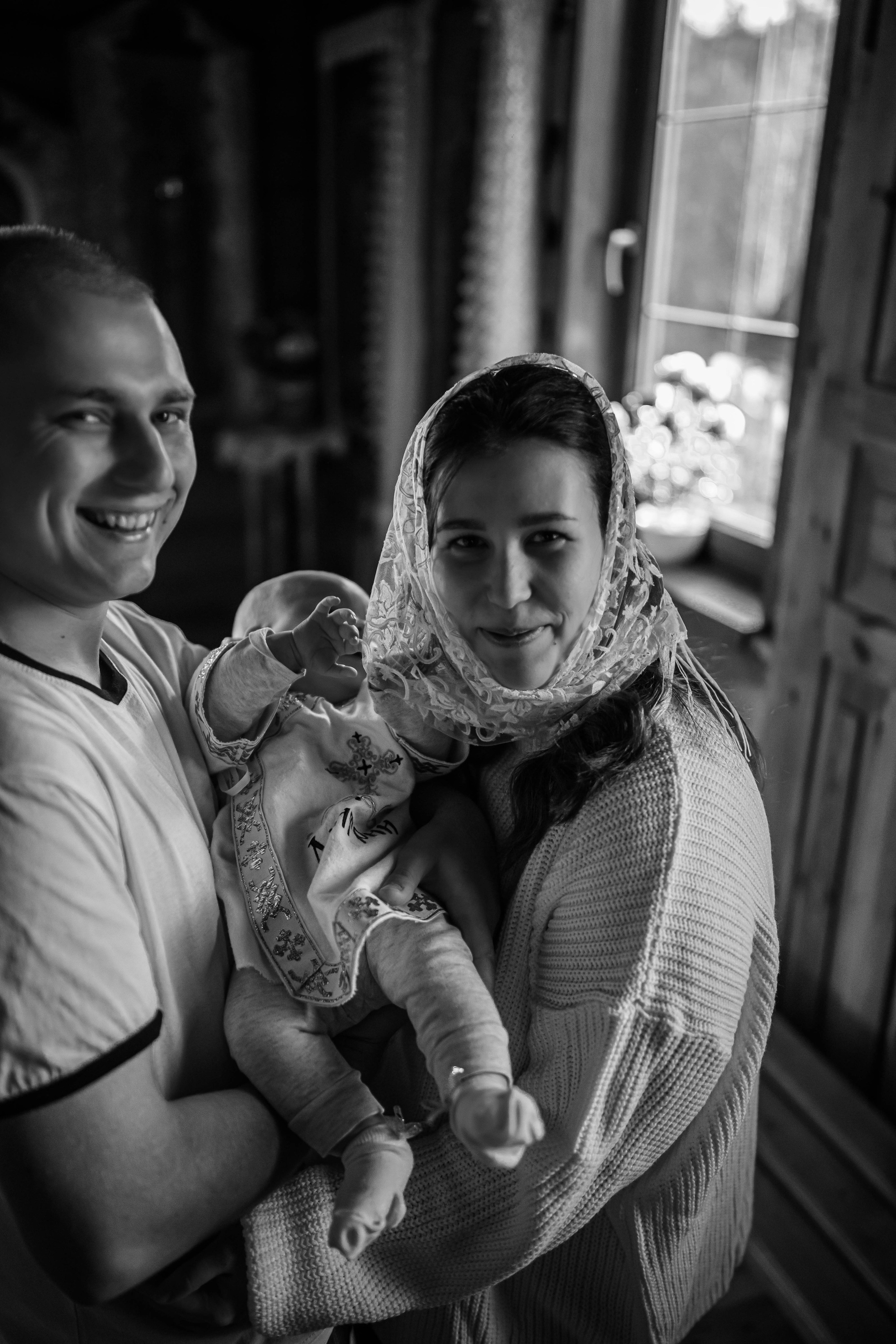 Крещение Дмитрия. Фотограф Дарья Маташкова