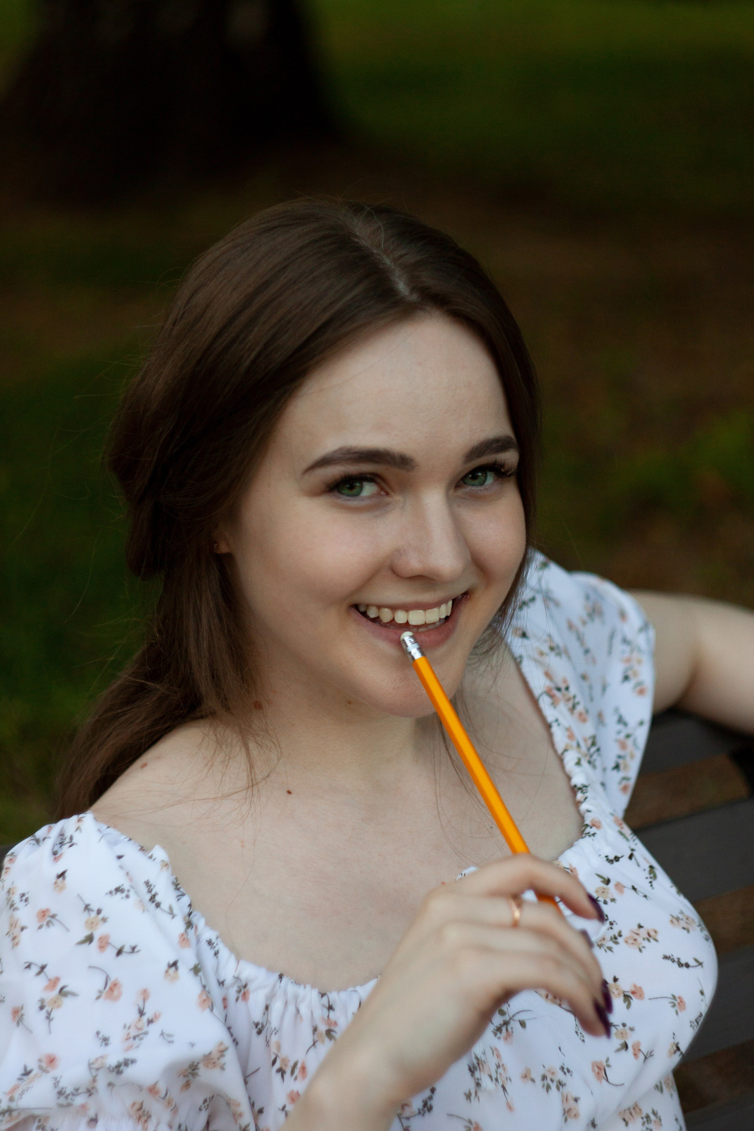 Фотосессия  в парке для поэтессы. Фотограф Наталья Воронина Москва