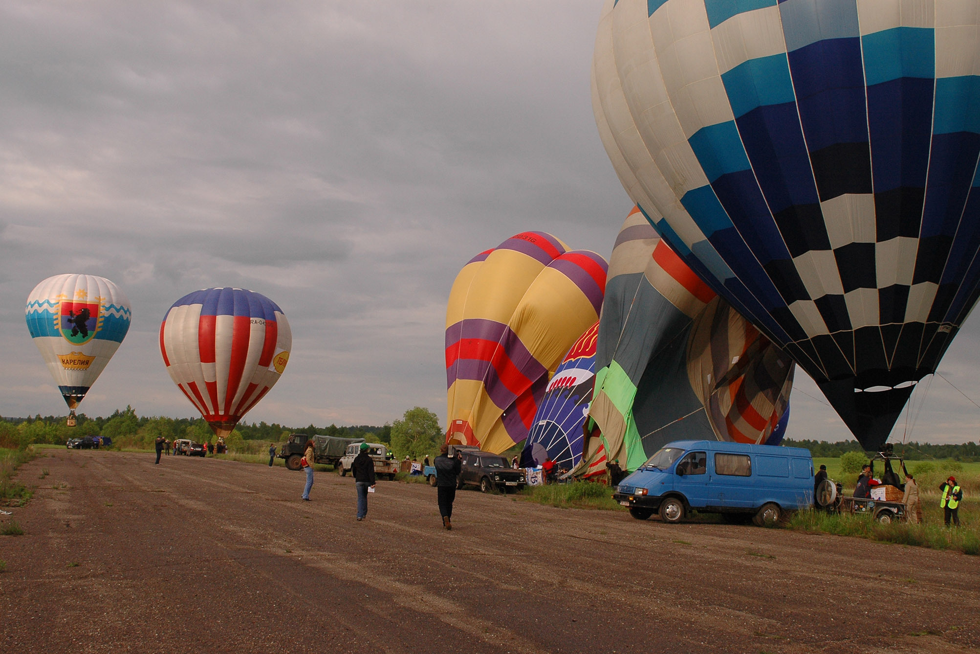 Международные соревнования воздухоплавателей в Великих Луках. Московский фотограф Дмитрий Потапов