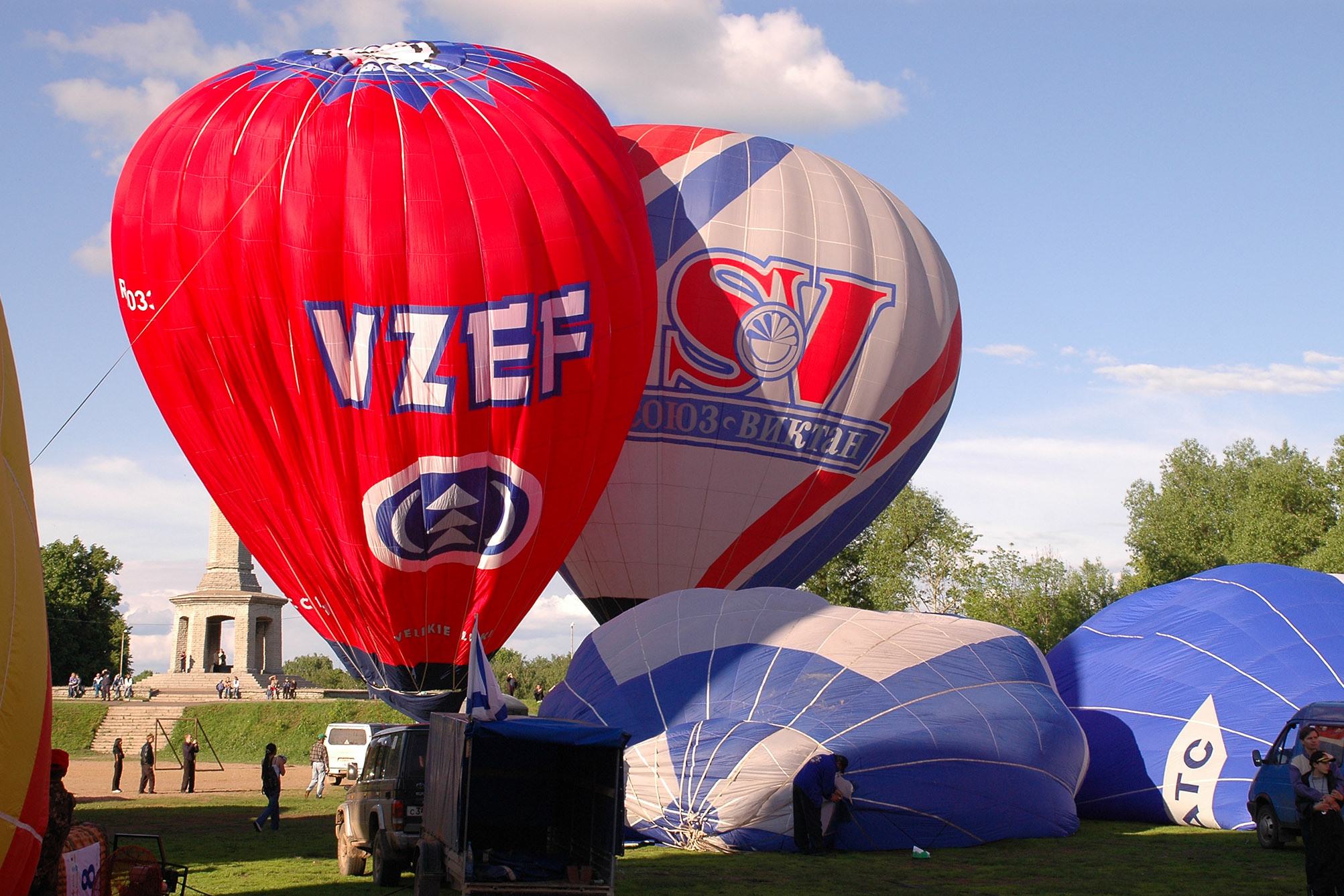 Международные соревнования воздухоплавателей в Великих Луках. Московский фотограф Дмитрий Потапов