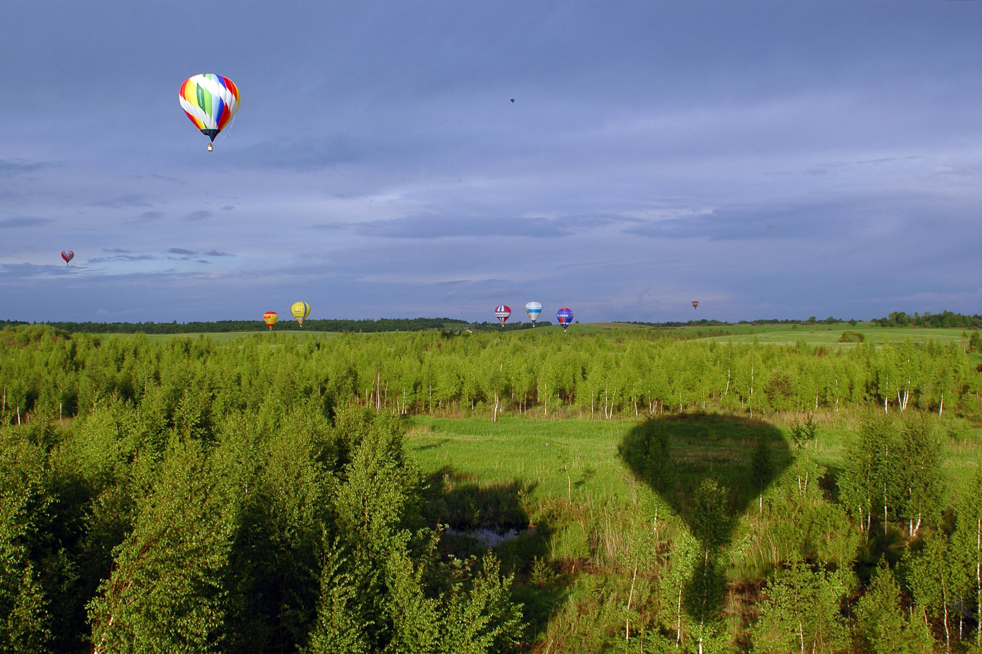Международные соревнования воздухоплавателей в Великих Луках. Московский фотограф Дмитрий Потапов