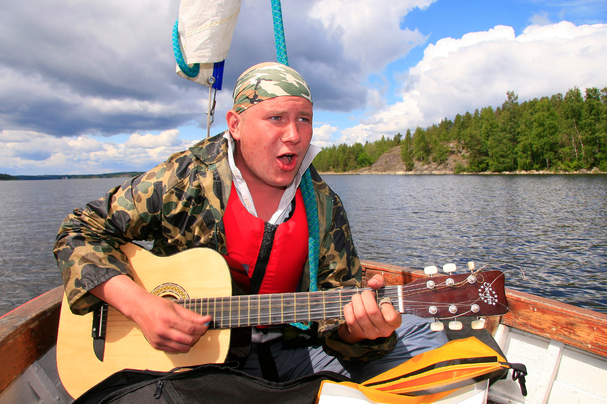 Путешествие по Ладоге. Московский фотограф Дмитрий Потапов