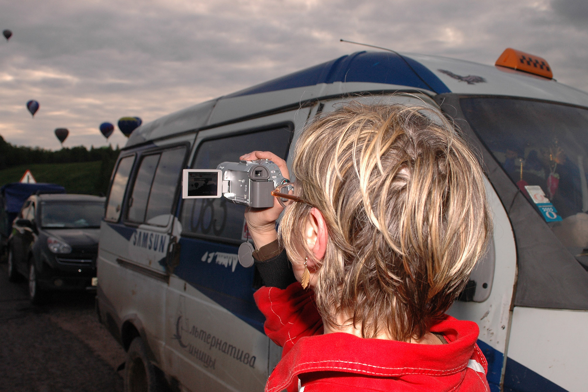 Международные соревнования воздухоплавателей в Великих Луках. Московский фотограф Дмитрий Потапов