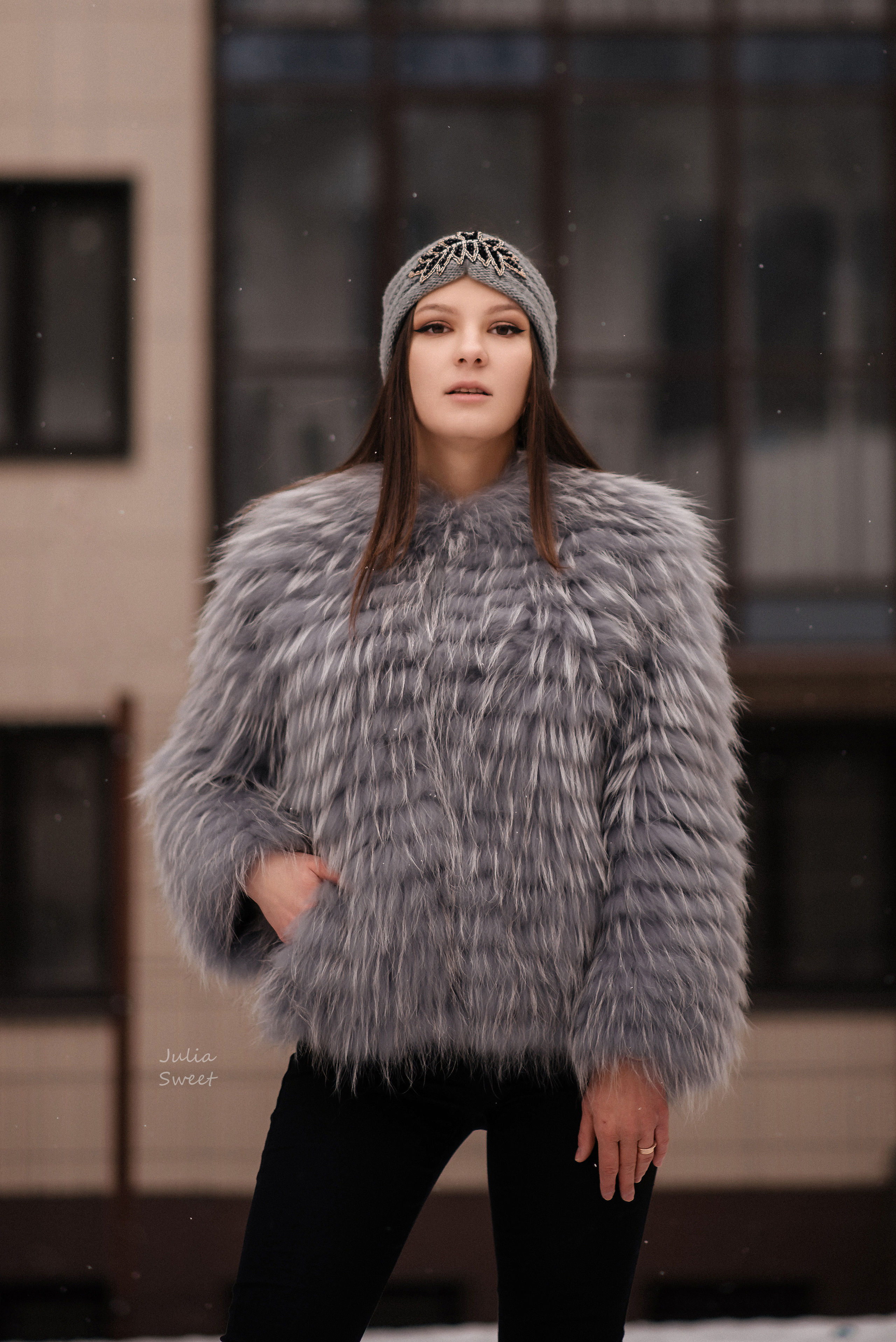 Уличная зимняя съемка для Маши. Свадебный и портретный фотограф в Липецке Юлия Свит