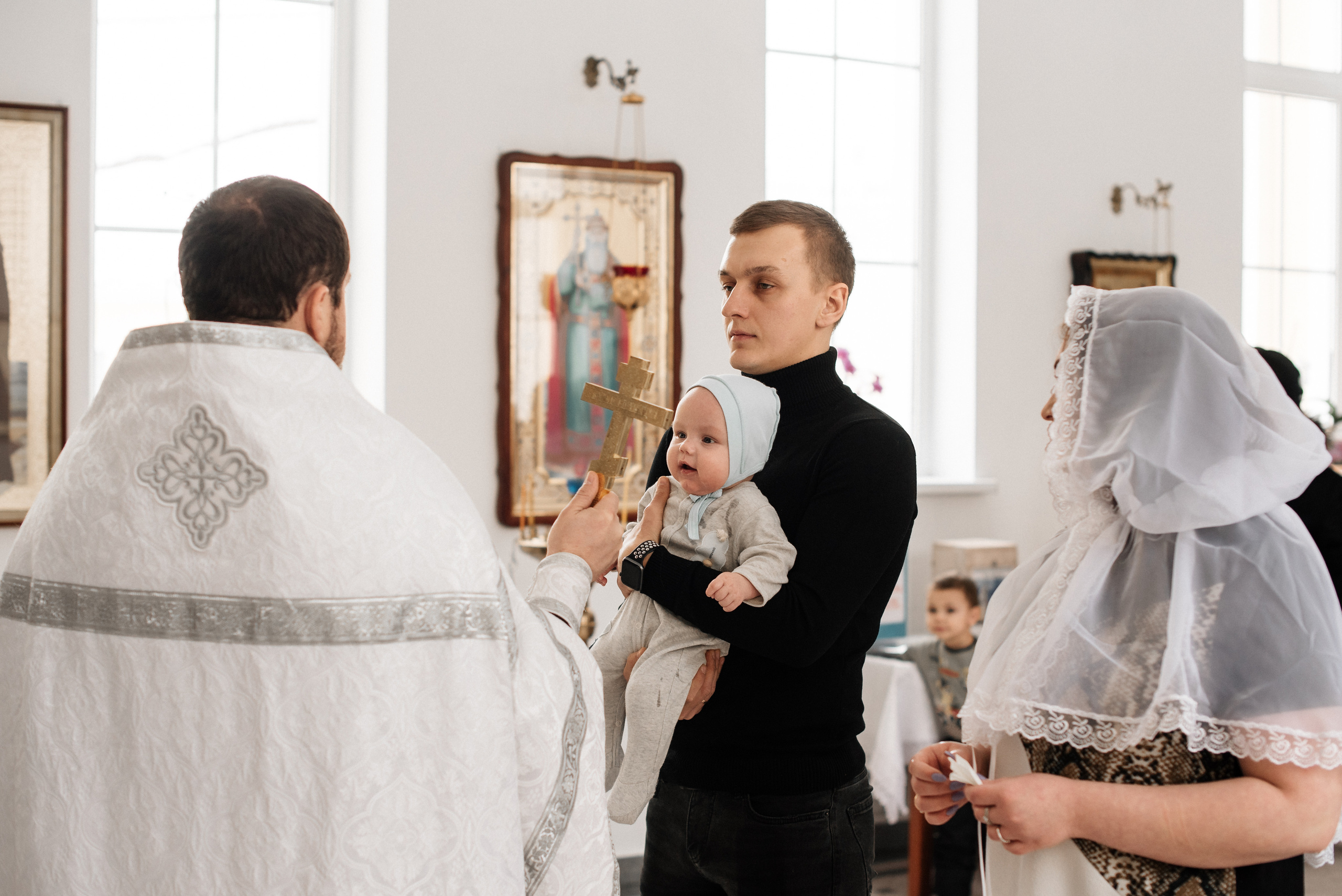 Крестины 29 января 2022. Свадебный и портретный фотограф в Липецке Юлия Свит