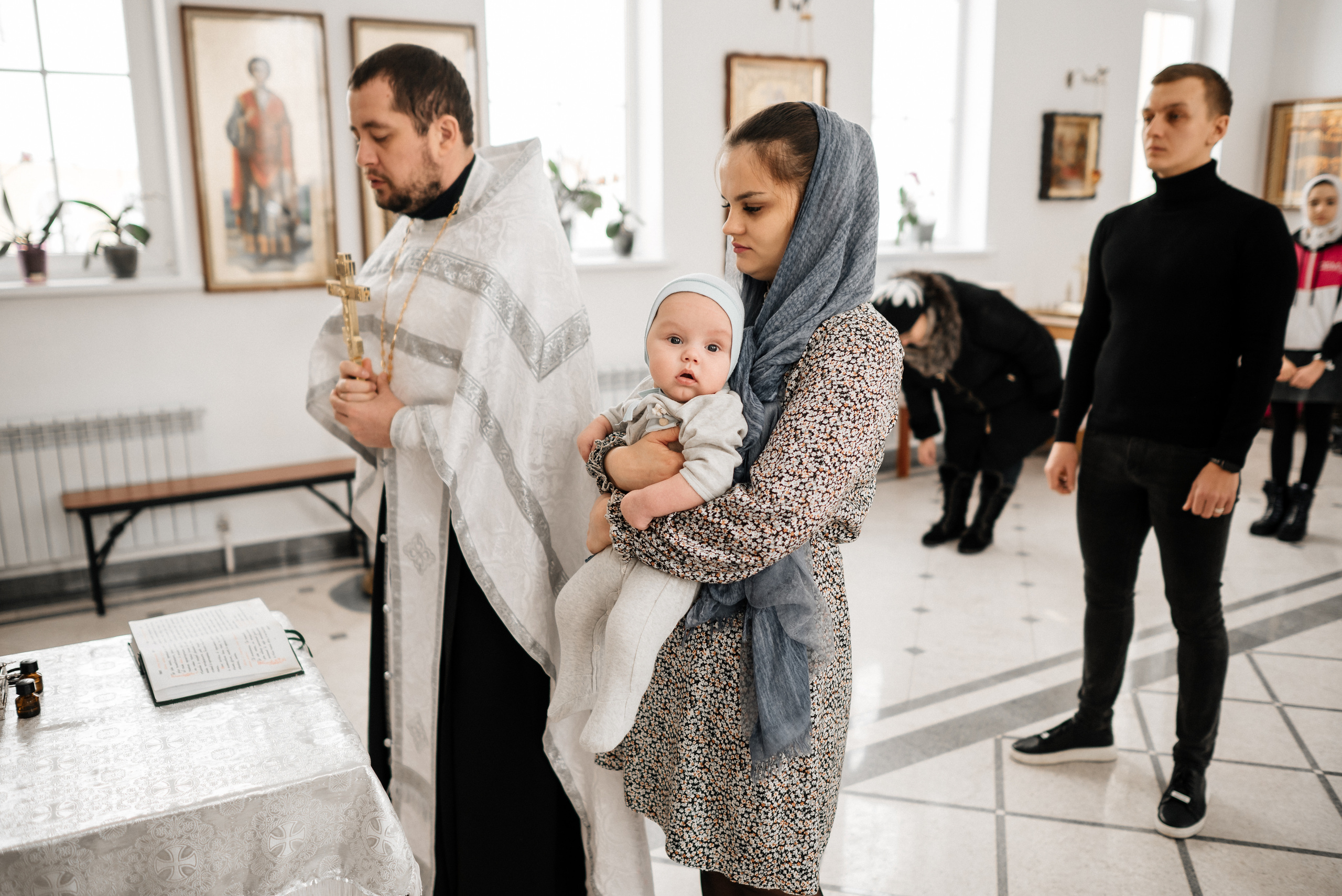 Крестины 29 января 2022. Свадебный и портретный фотограф в Липецке Юлия Свит
