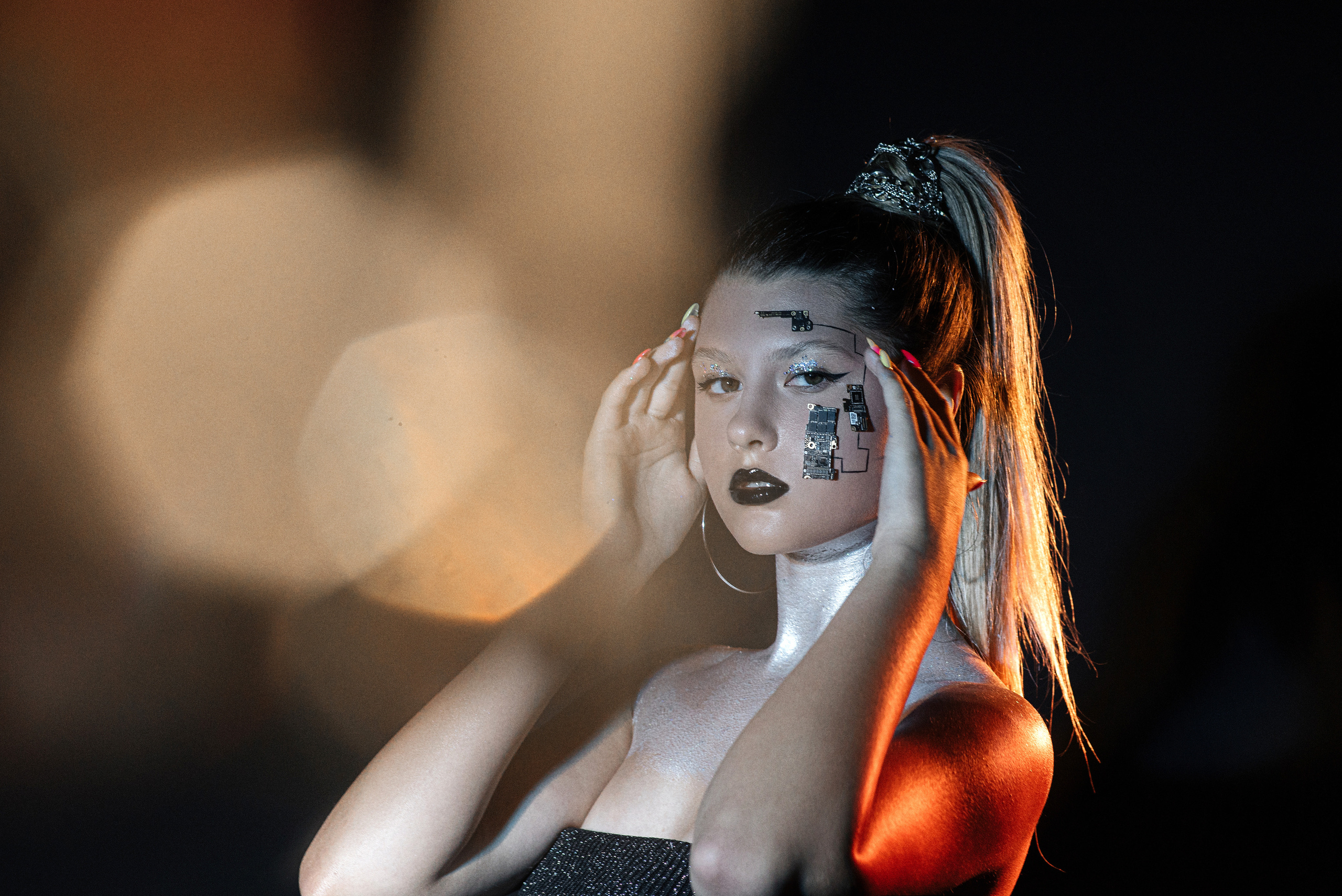 Соня в стилистике Cyberpunk. Свадебный и портретный фотограф в Липецке Юлия Свит