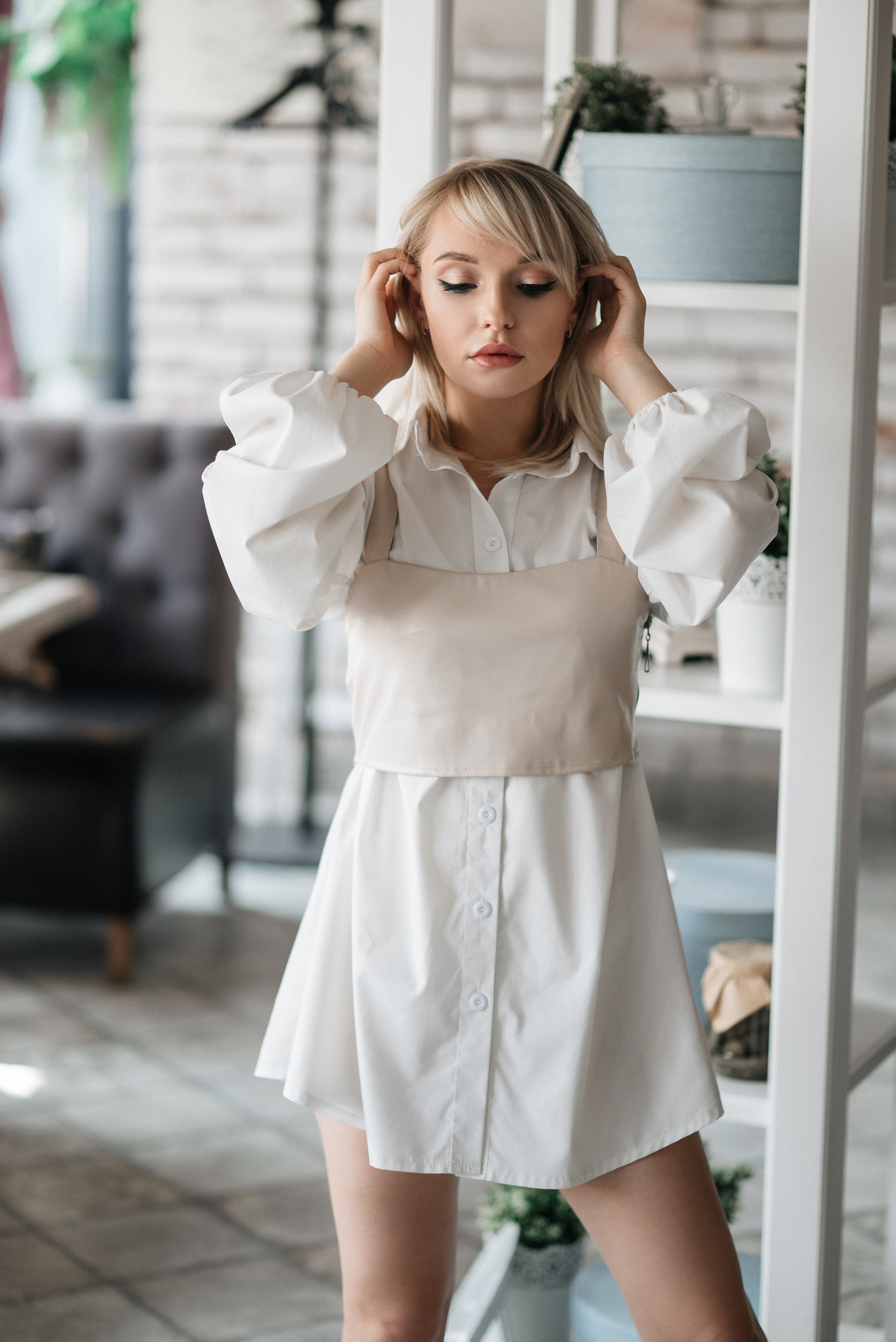 Фотосессия в кафе для Лены. Свадебный и портретный фотограф в Липецке Юлия Свит