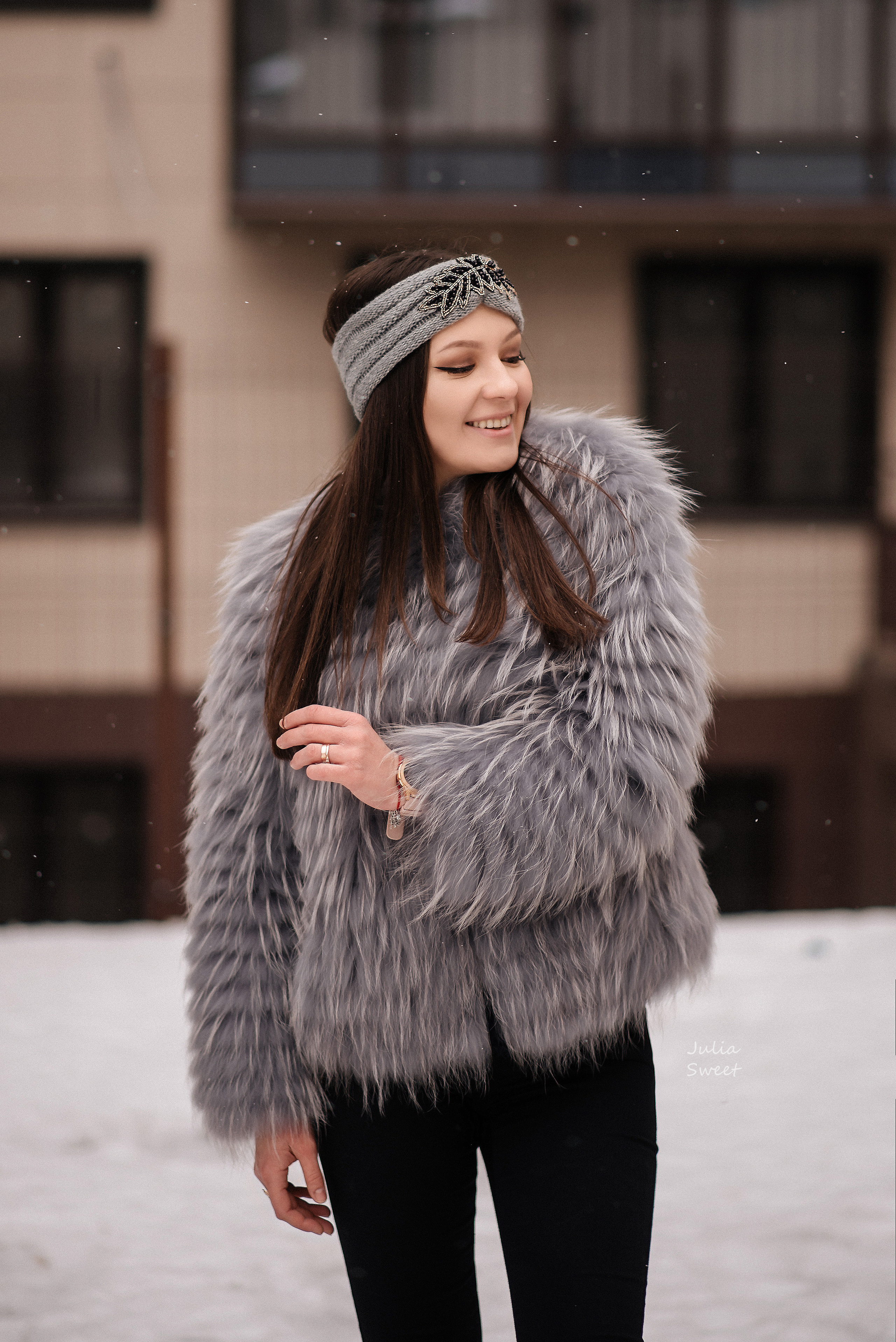 Уличная зимняя съемка для Маши. Свадебный и портретный фотограф в Липецке Юлия Свит