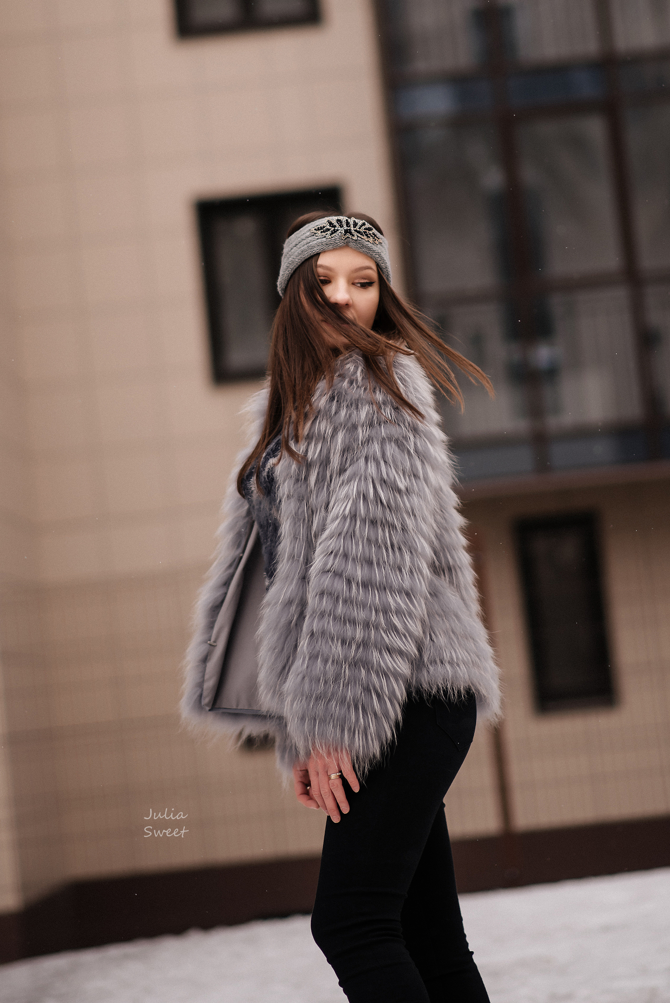 Уличная зимняя съемка для Маши. Свадебный и портретный фотограф в Липецке Юлия Свит