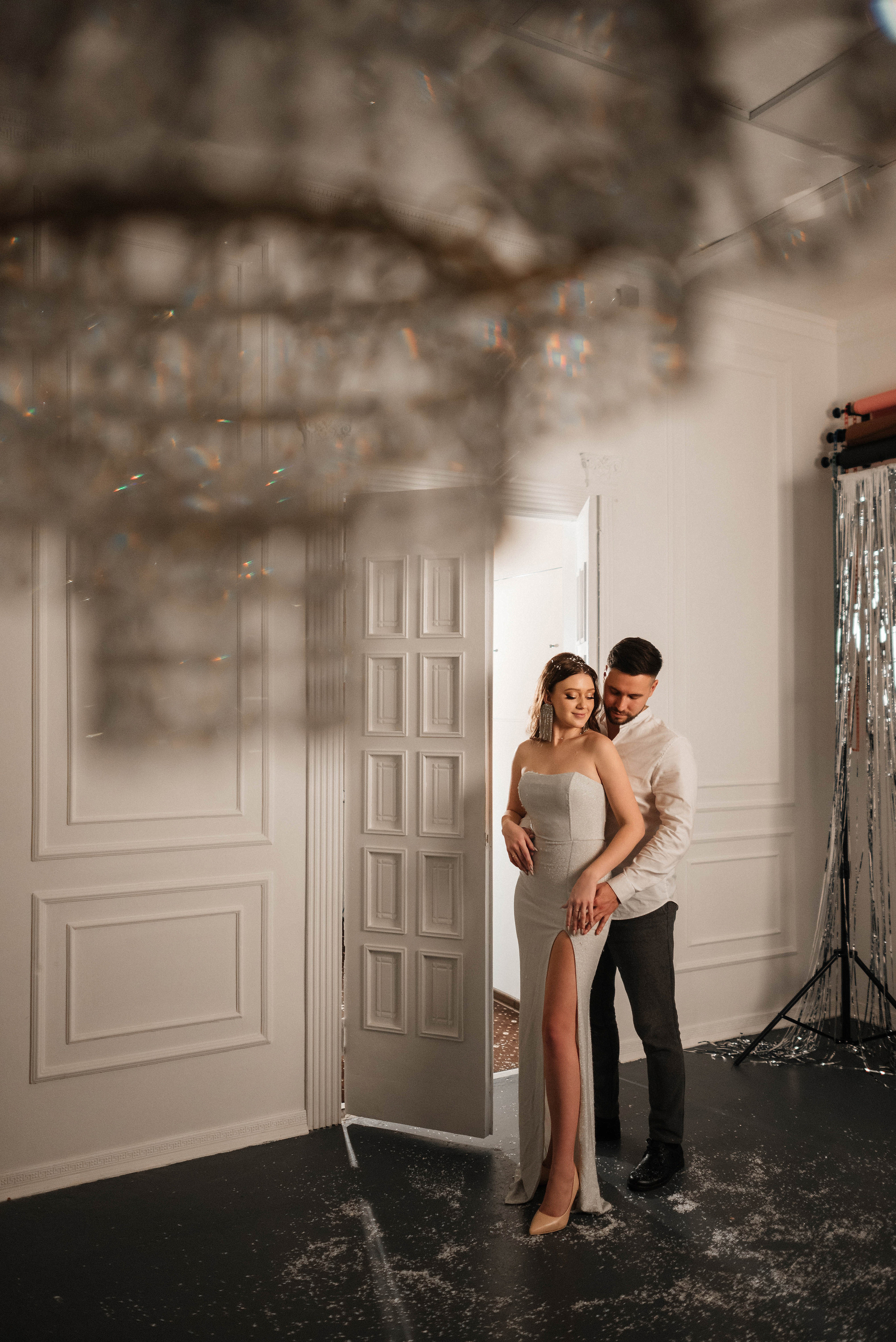 Лиля и Боря в романтичной новогодней съемке. Свадебный и портретный фотограф в Липецке Юлия Свит