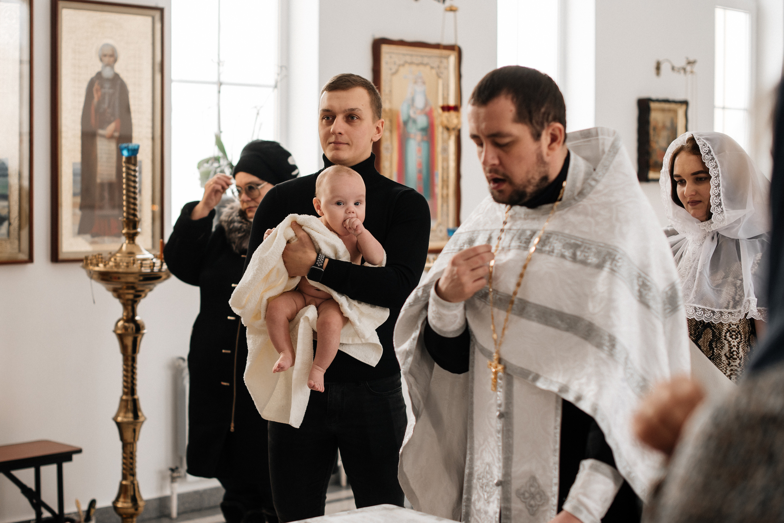 Крестины 29 января 2022. Свадебный и портретный фотограф в Липецке Юлия Свит