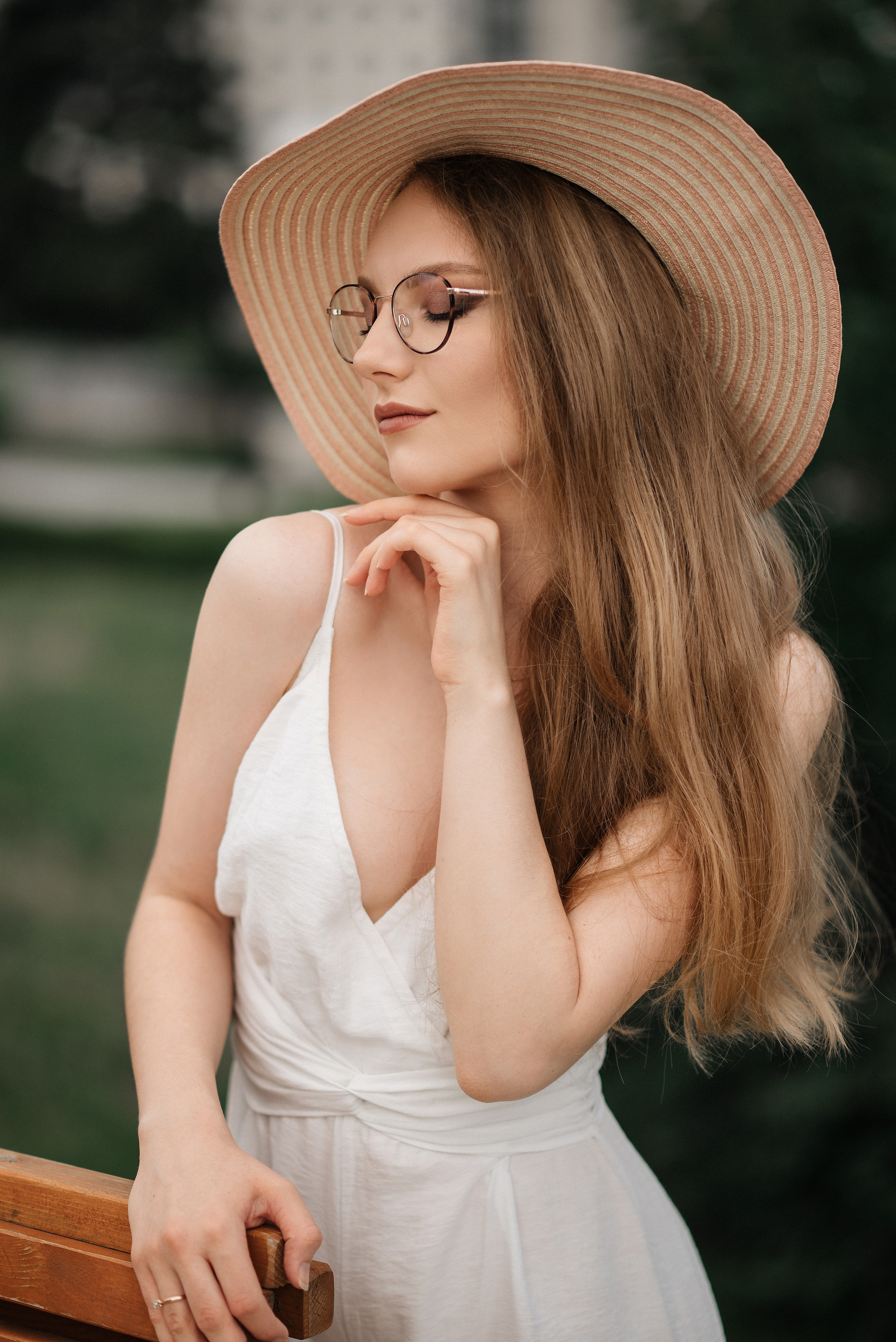 Прогулочная летняя фотосессия для Насти. Свадебный и портретный фотограф в Липецке Юлия Свит