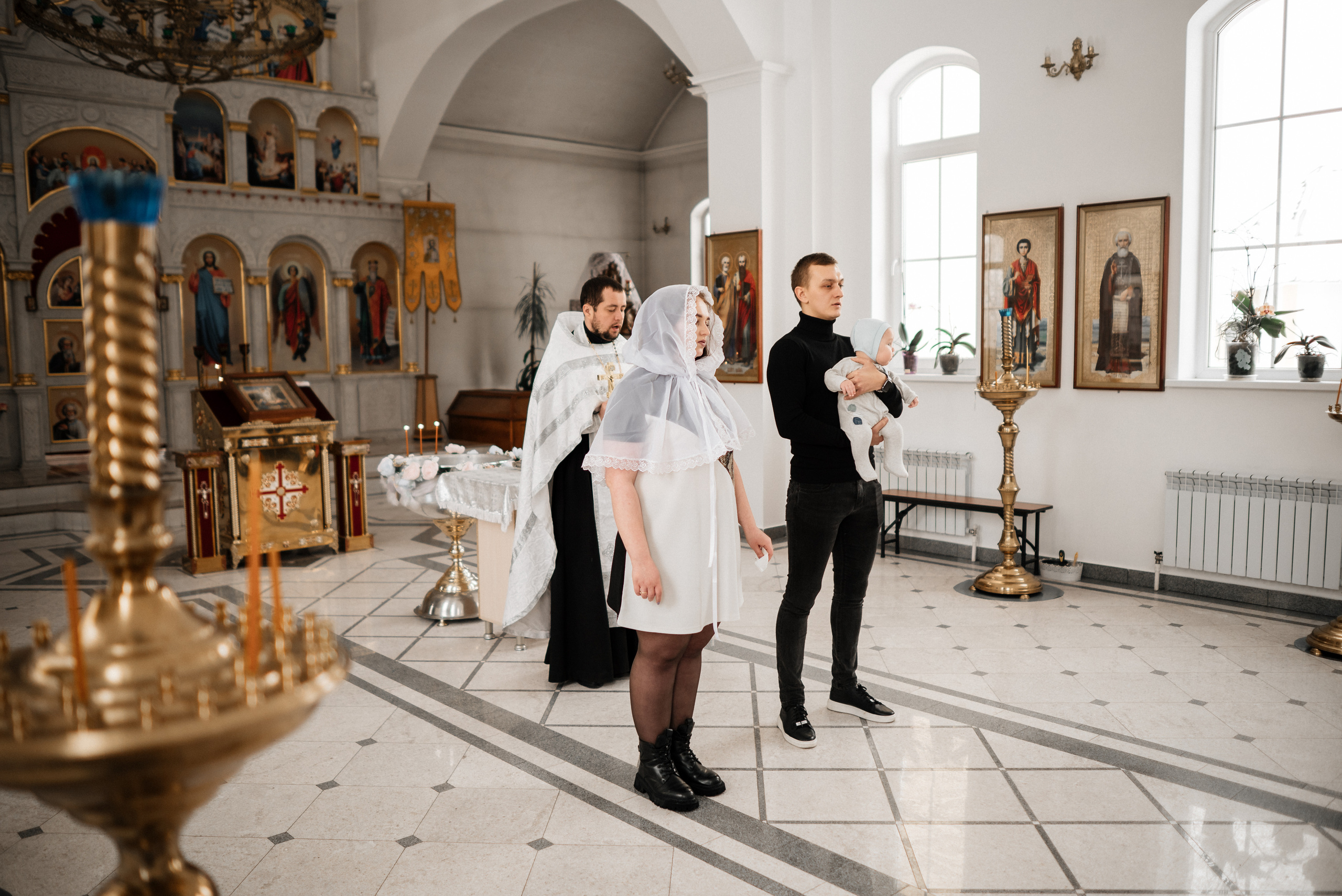 Крестины 29 января 2022. Свадебный и портретный фотограф в Липецке Юлия Свит