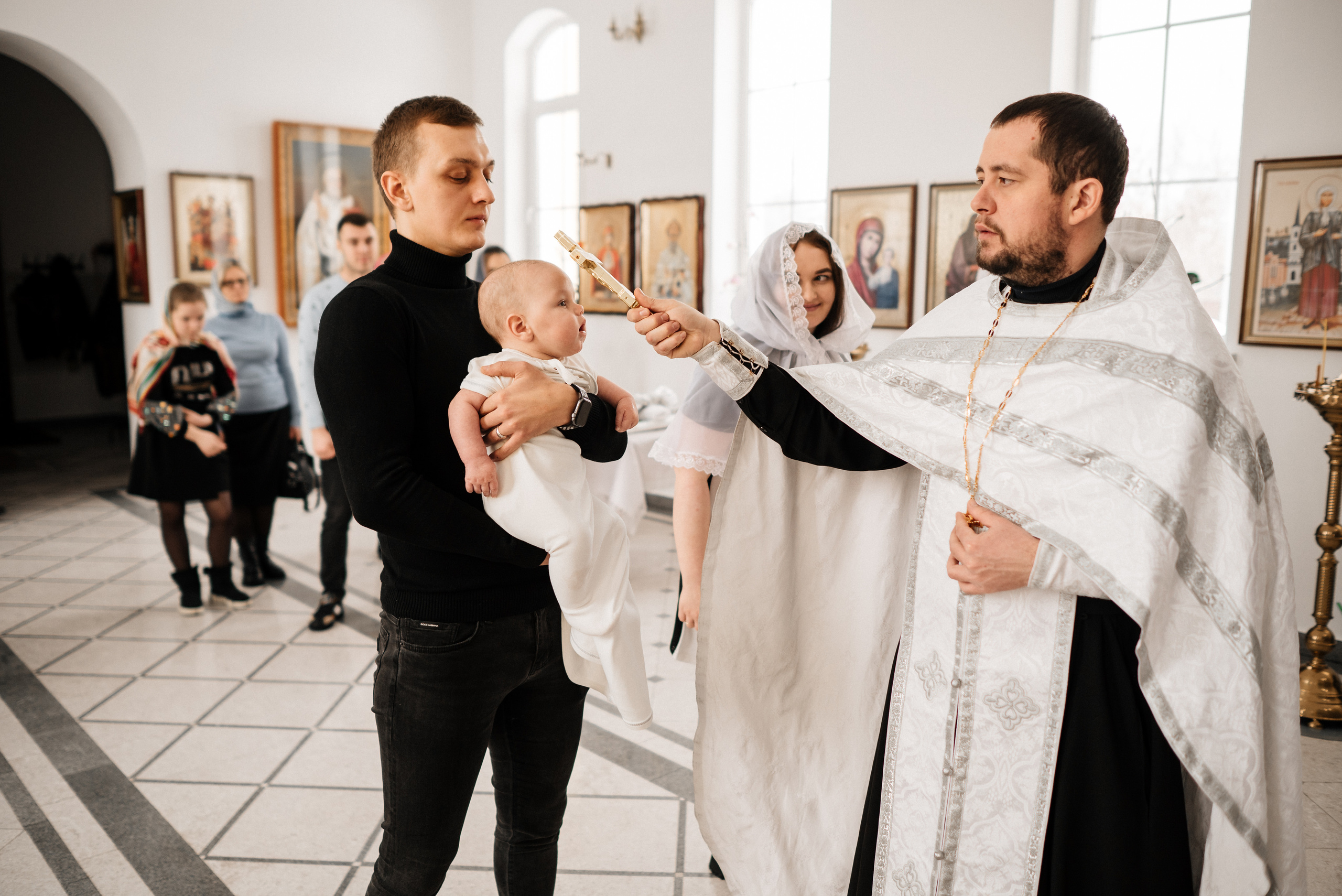 Крестины 29 января 2022. Свадебный и портретный фотограф в Липецке Юлия Свит