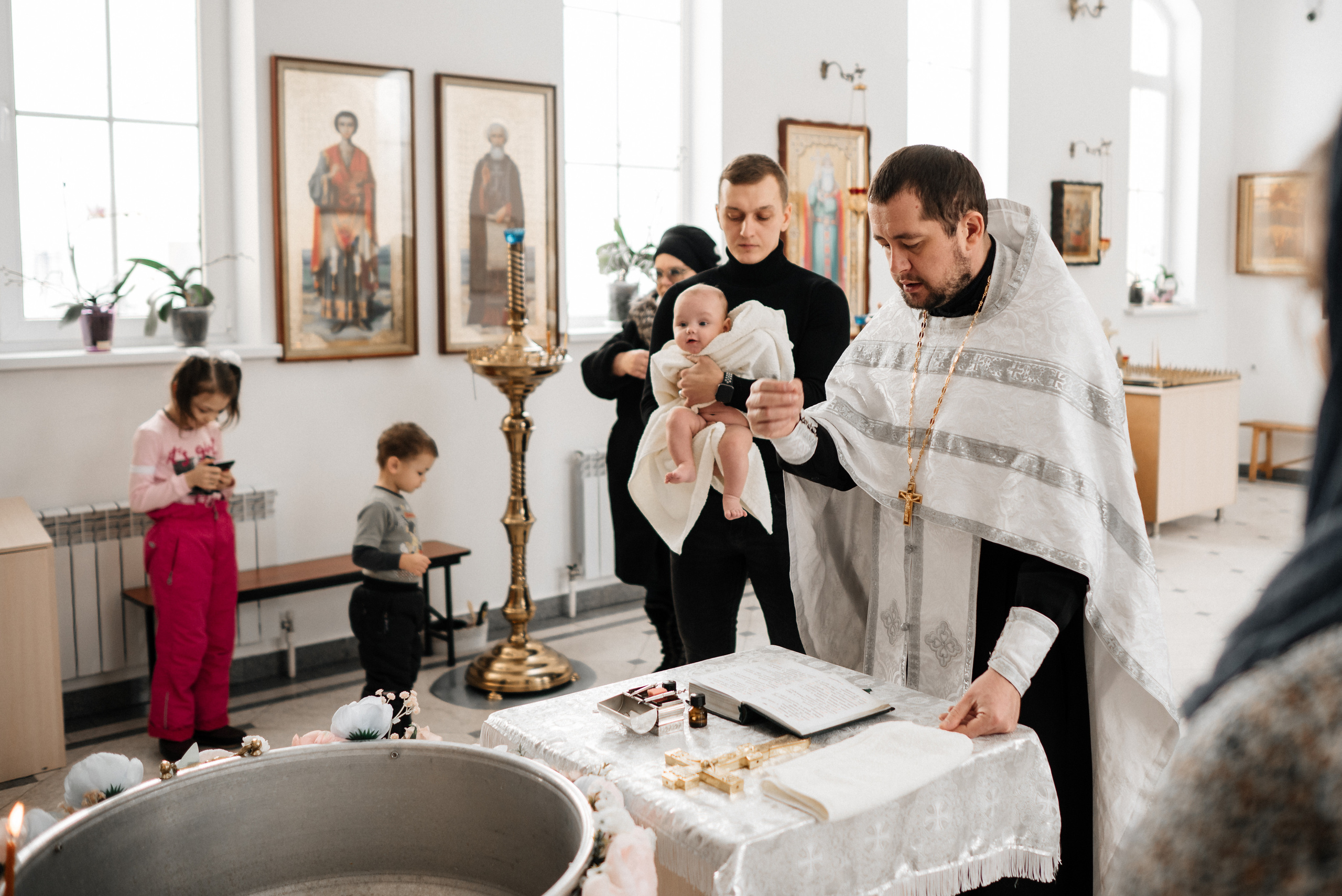 Крестины 29 января 2022. Свадебный и портретный фотограф в Липецке Юлия Свит