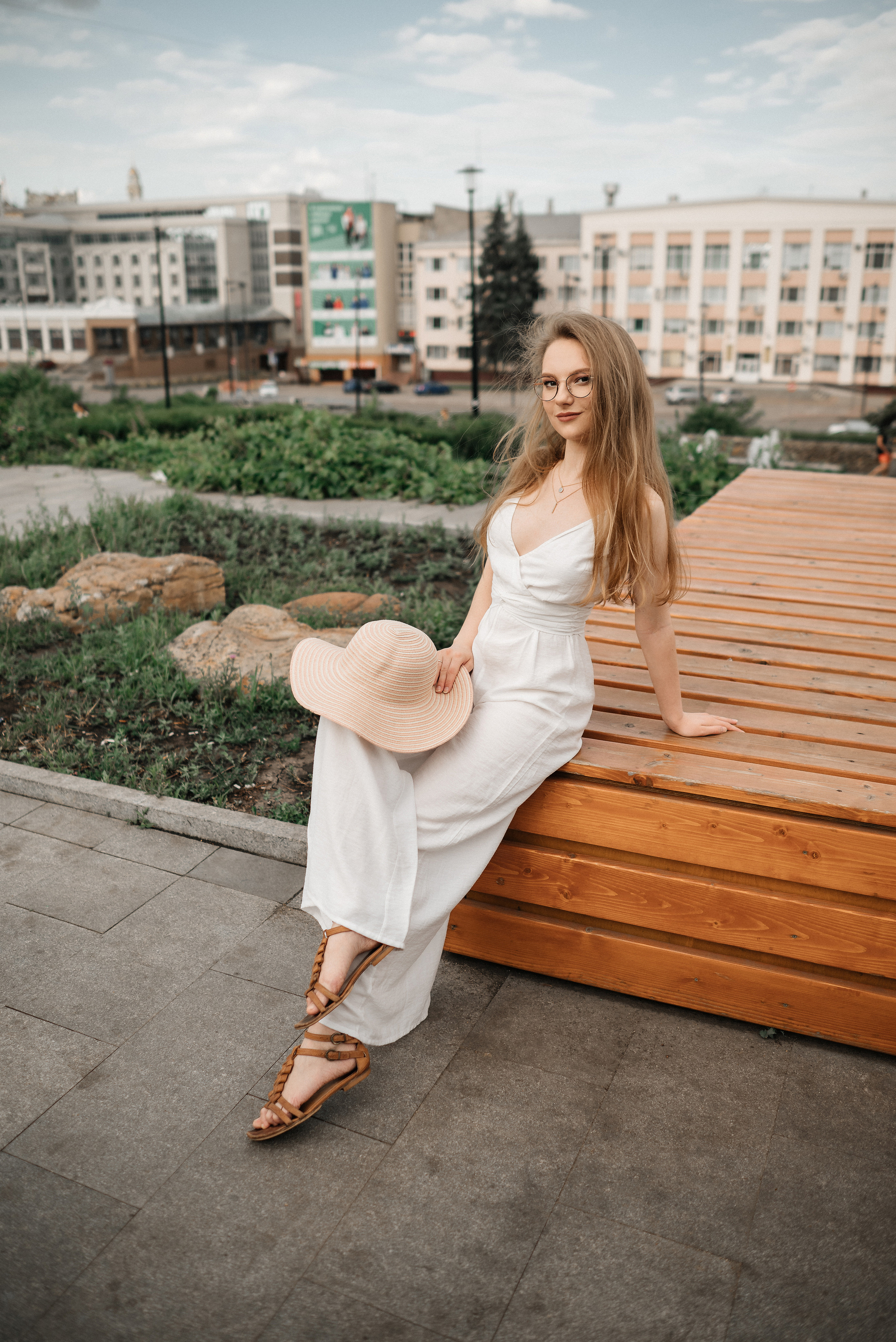 Прогулочная летняя фотосессия для Насти. Свадебный и портретный фотограф в Липецке Юлия Свит