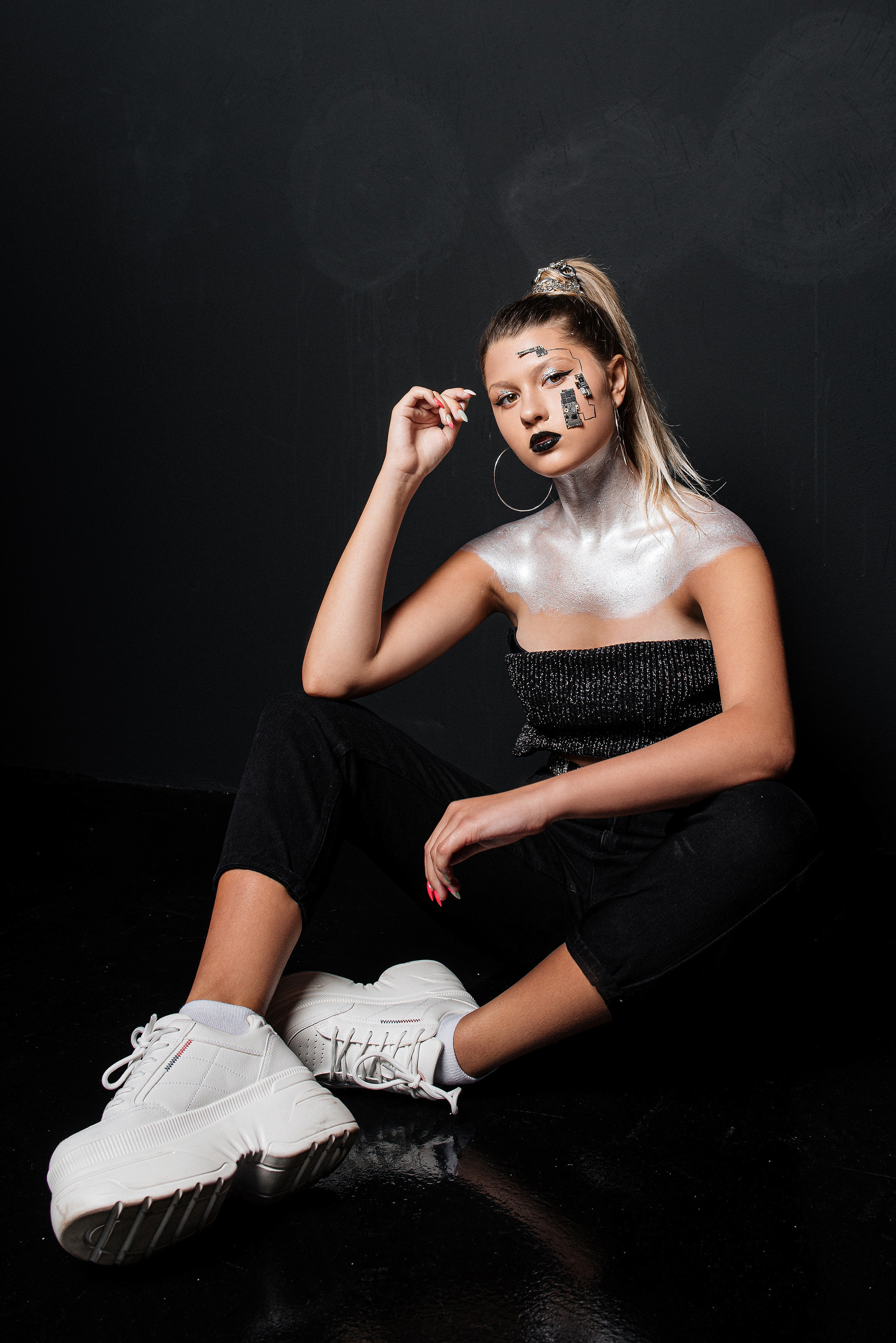 Соня в стилистике Cyberpunk. Свадебный и портретный фотограф в Липецке Юлия Свит