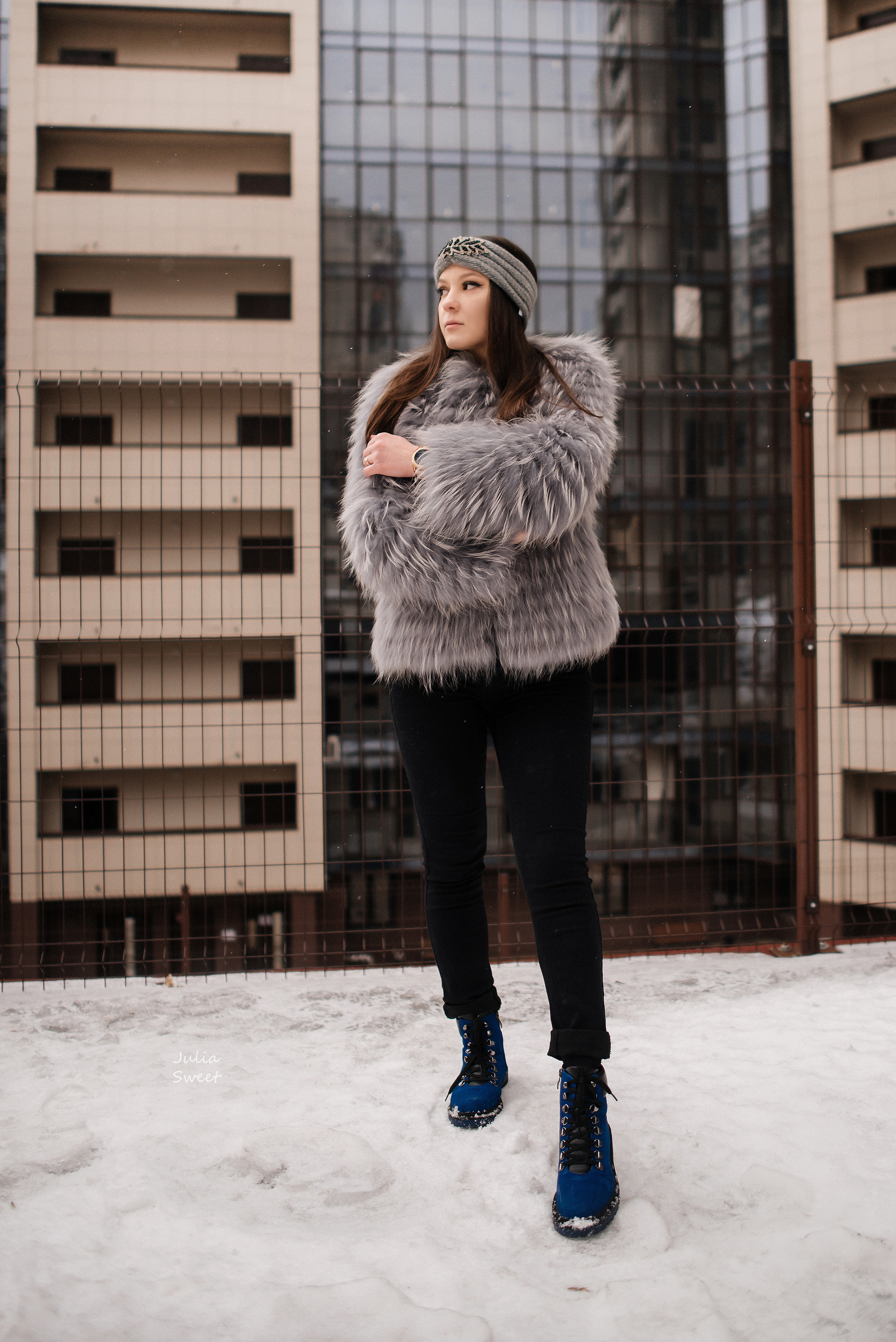 Уличная зимняя съемка для Маши. Свадебный и портретный фотограф в Липецке Юлия Свит